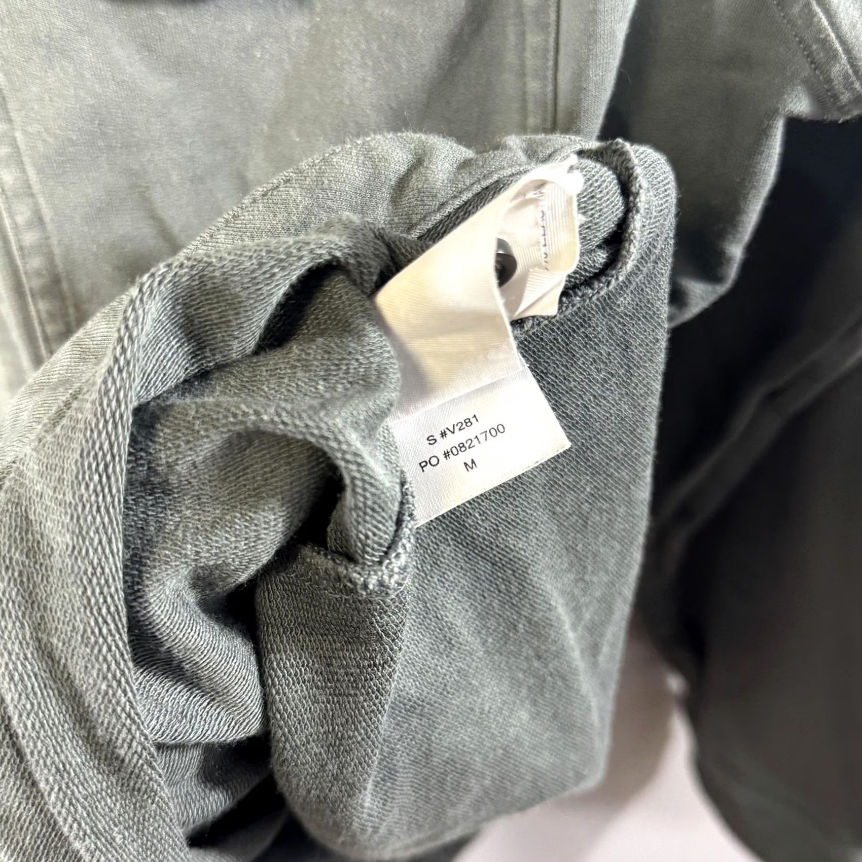Vuori VUORI Shirt Mens Medium Button Up Long Sleeve Utility Pockets Workwear Casual Gray M Size US M / EU 48-50 / 2 - 6 Thumbnail