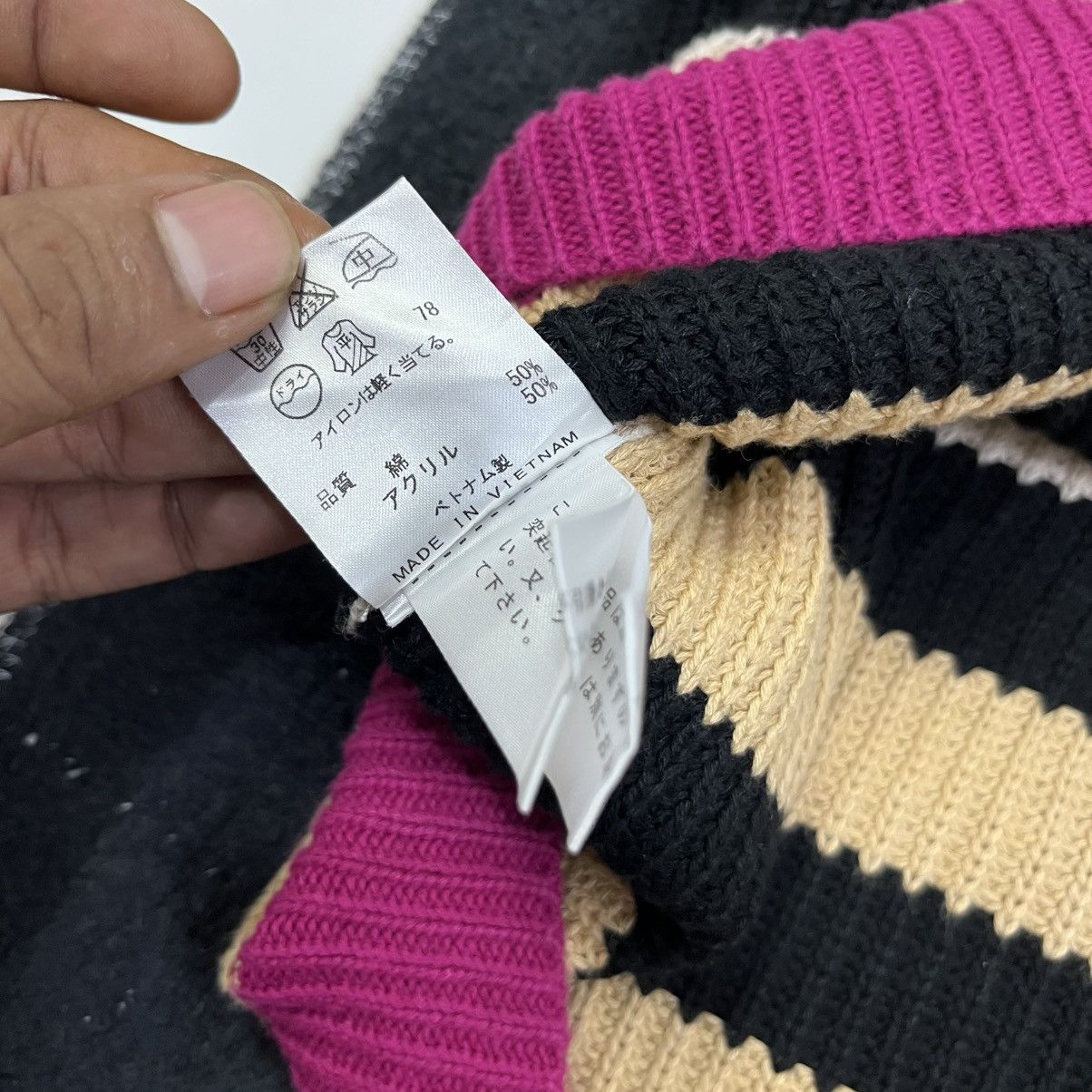 Designer × If Six Was Nine × Sonia Rykiel Sonia Rykiel Striped Knit Sweater LGB style Size XS / US 0-2 / IT 36-38 - 5 Thumbnail