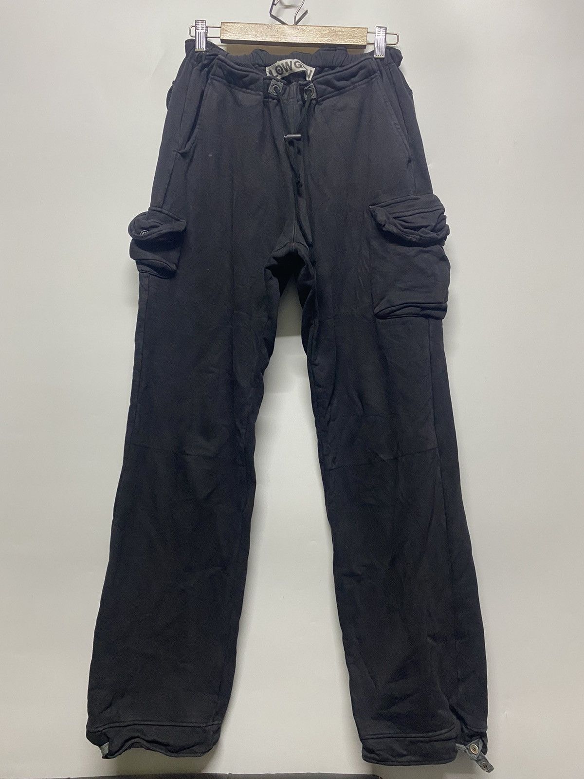 Japanese Brand SLOWGUN Pants Cotton Cargo Utilities Pocket Adjustable Waist Size US 30 / EU 46 - 1 Thumbnail