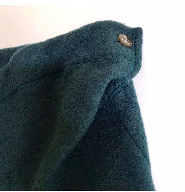 Vivienne Westwood vivienne westwood size2 Irregular cut dark green skirt Size 28" / US 6 / IT 42 - 4 Thumbnail