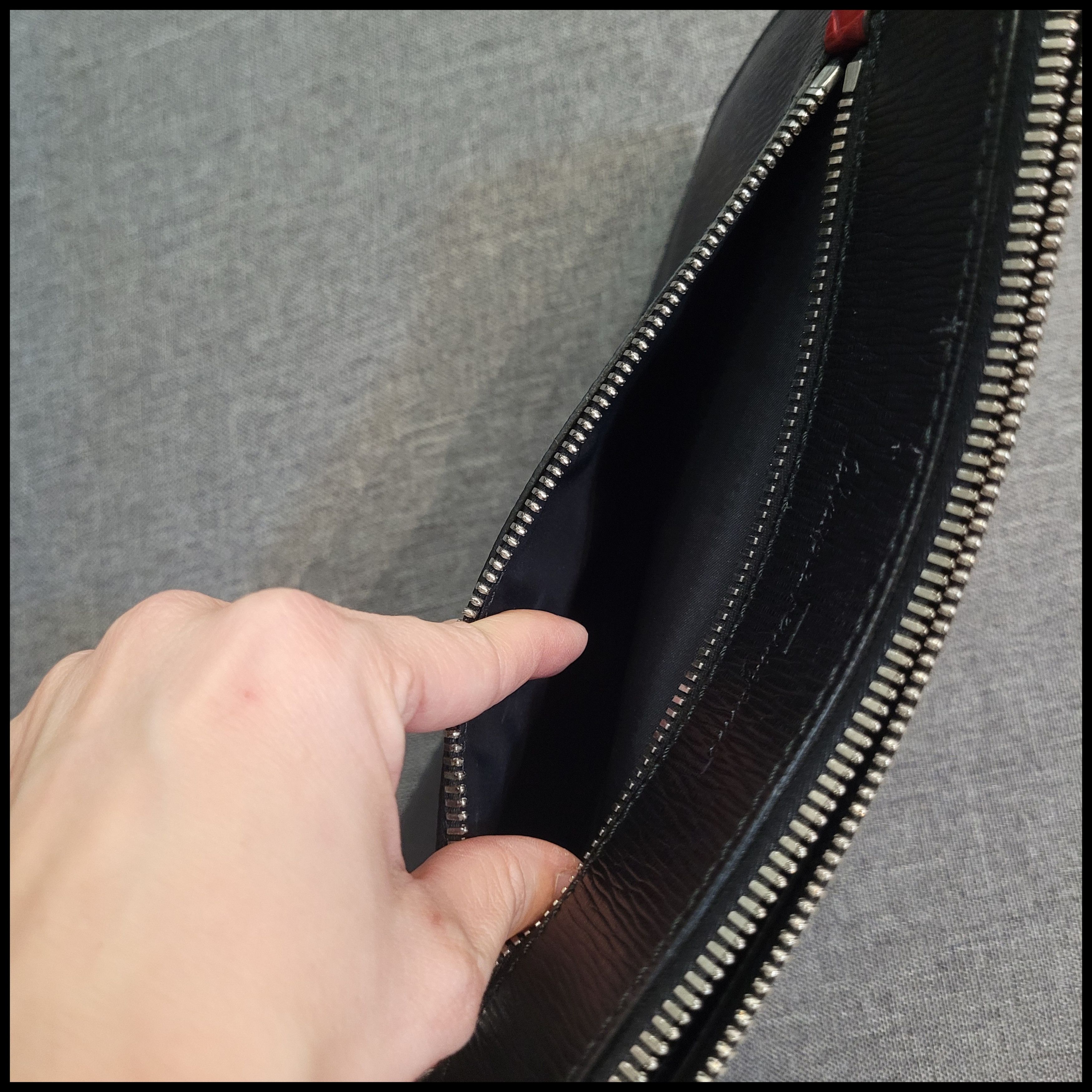 Salvatore Ferragamo Salvatore Ferragamo Revival 3.0 Leather Clutch Size ONE SIZE - 8 Thumbnail