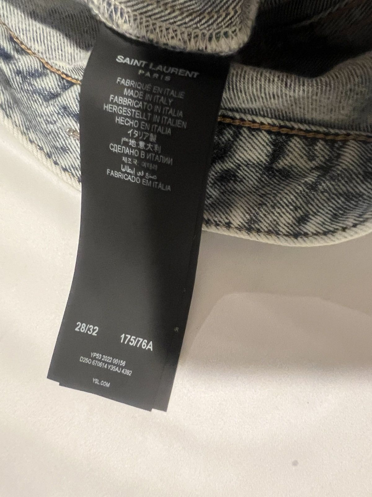 Saint Laurent Paris Saint Laurent men’s jeans. 28. $890 Size US 28 / EU 44 - 9 Thumbnail