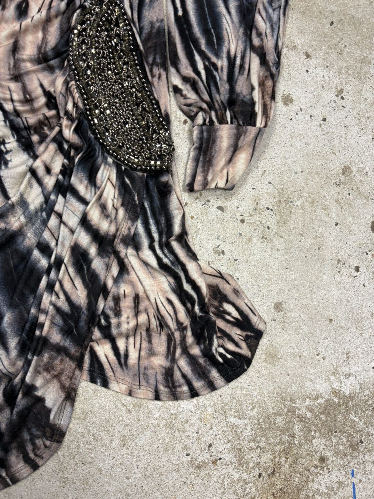 Roberto Cavalli Vintage Roberto Cavalli Animal Print Asymmetrical Dress Size S / US 4 / IT 40 - 6 Thumbnail