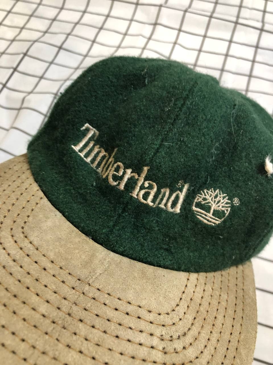Timberland Timberland Wool Hat Embroidered Logo Leather Brim cap Size ONE SIZE - 5 Thumbnail
