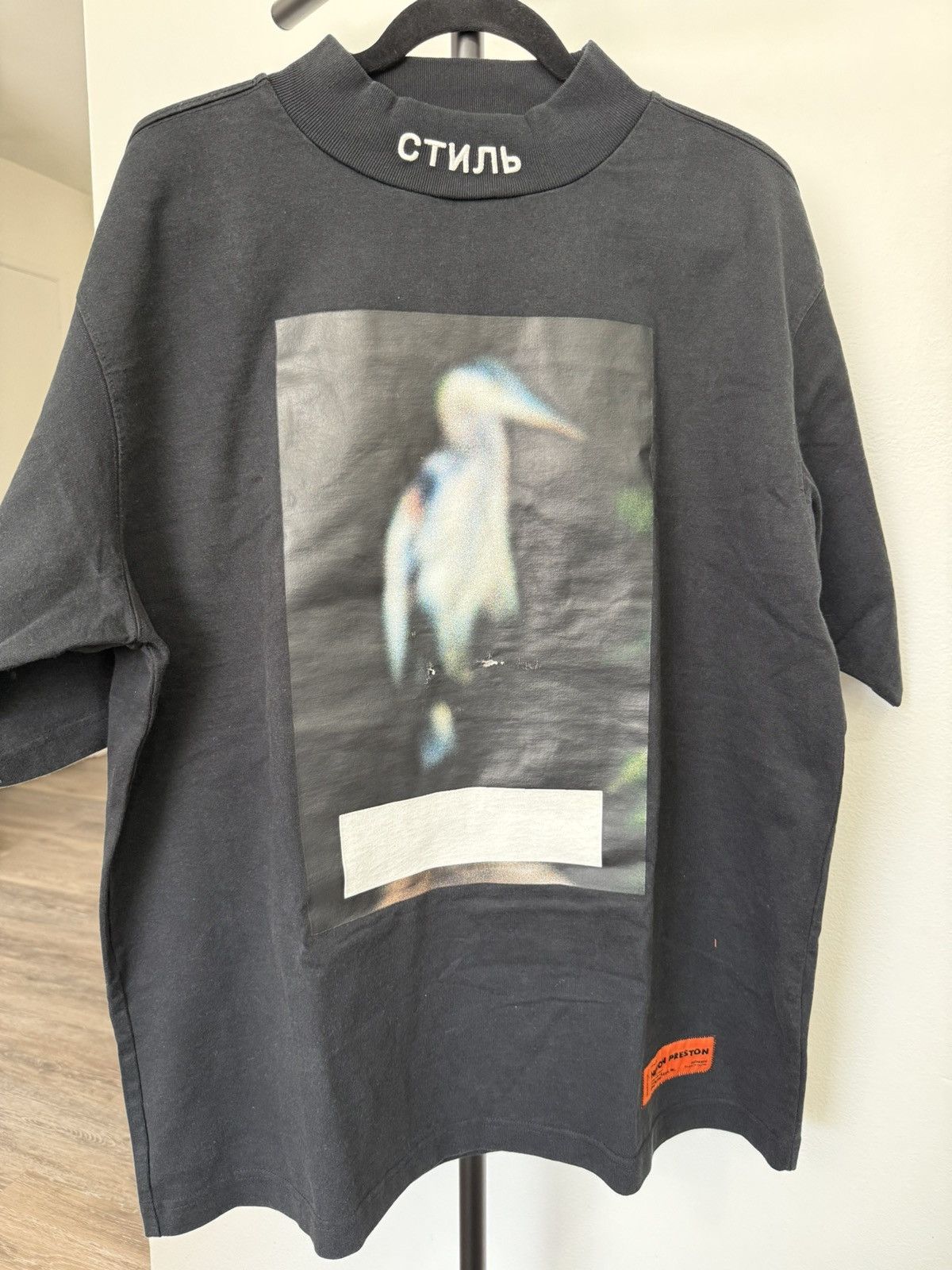 Heron Preston Heron Preston Black Tshirt Size US M / EU 48-50 / 2 - 1 Thumbnail