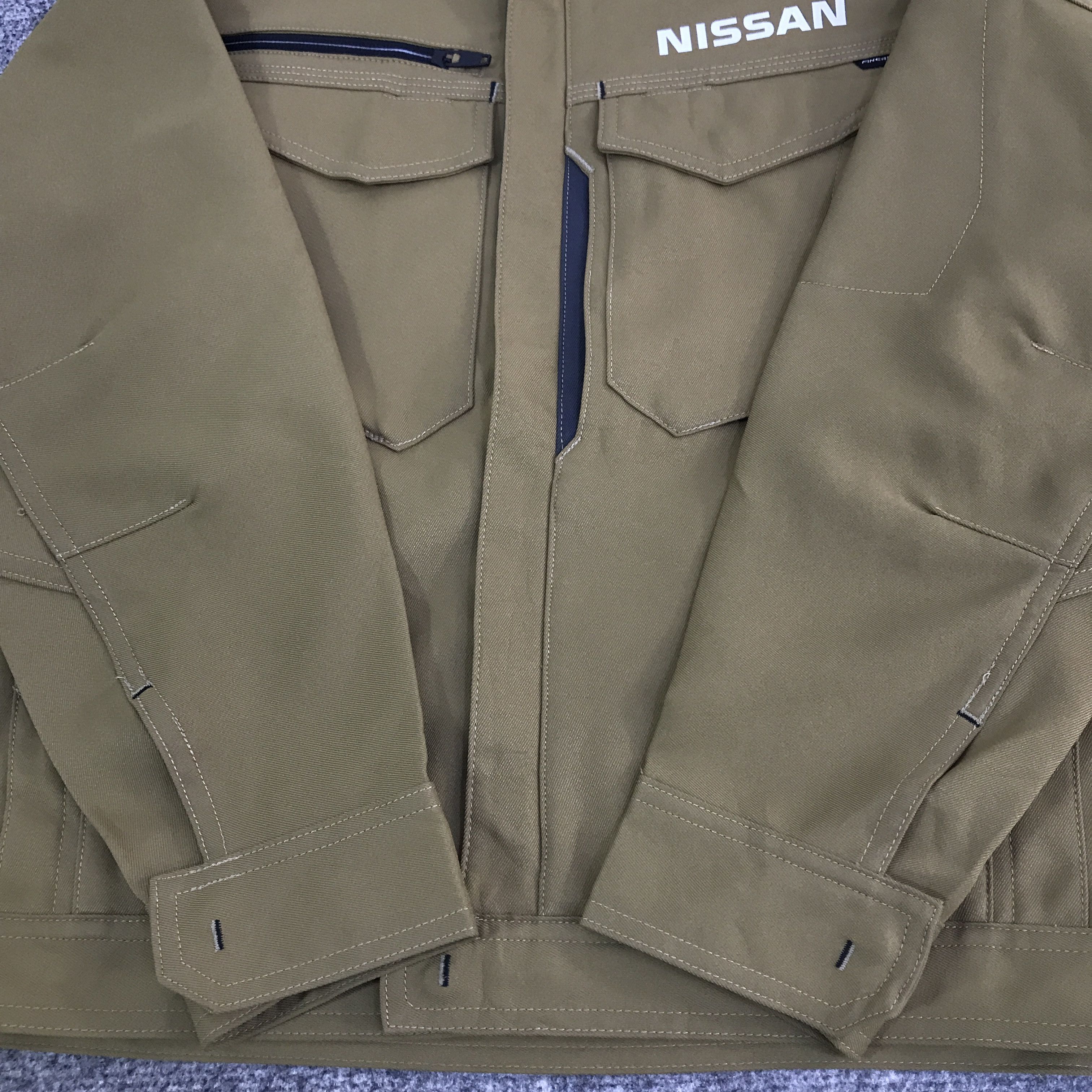 Japanese Brand Nissan racing Custom Worker Uniform jacket K114B9 Size US XS / EU 42 / 0 - 8 Thumbnail