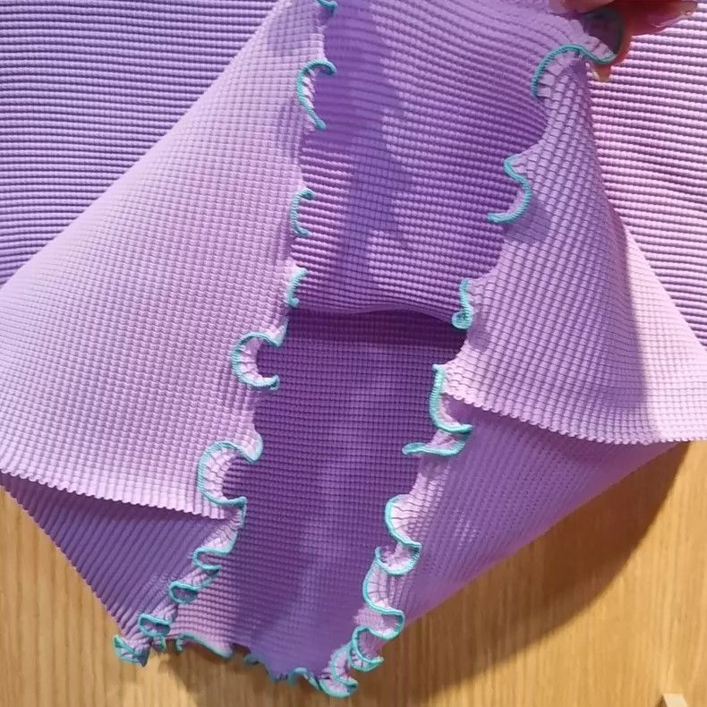 Issey Miyake issey miyake size:one size Purple high-necked vest 2506-Ne Size XXS / US 00 / IT 34 - 6 Thumbnail