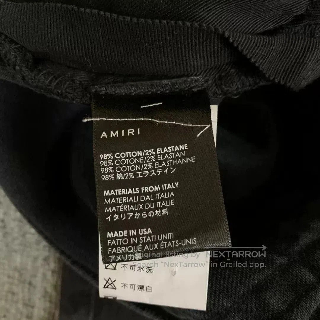 Amiri Amiri Double Knee Distressed Jeans. Size US 30 / EU 46 - 8 Thumbnail