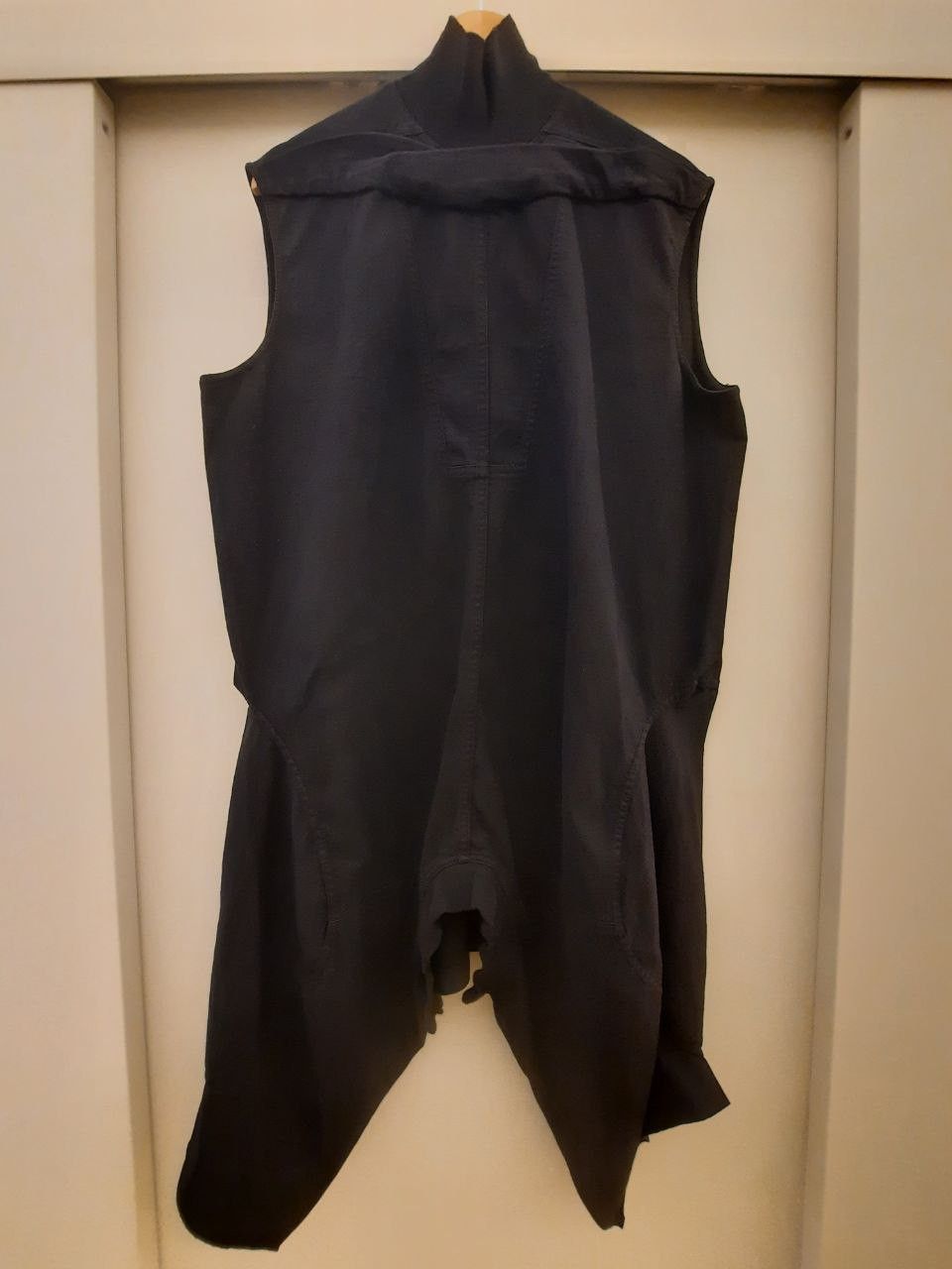 Rick Owens FW15 AW15 Sphinx Draped Cutout Tunic Vest Size US XS / EU 42 / 0 - 1 Thumbnail