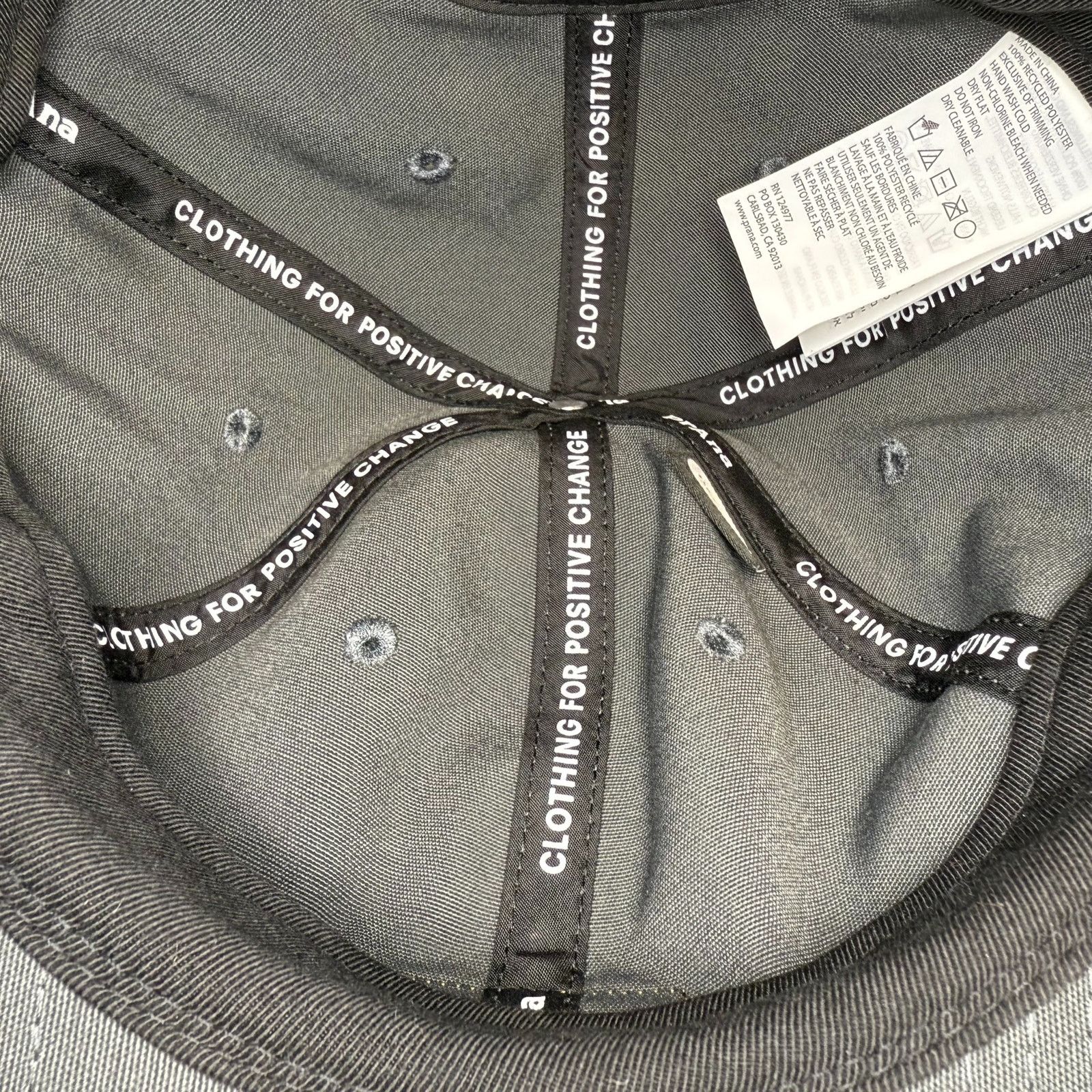 Prana Prana Gazin Patch Hat - Charcoal Gray - New with Tags Size ONE SIZE - 5 Thumbnail
