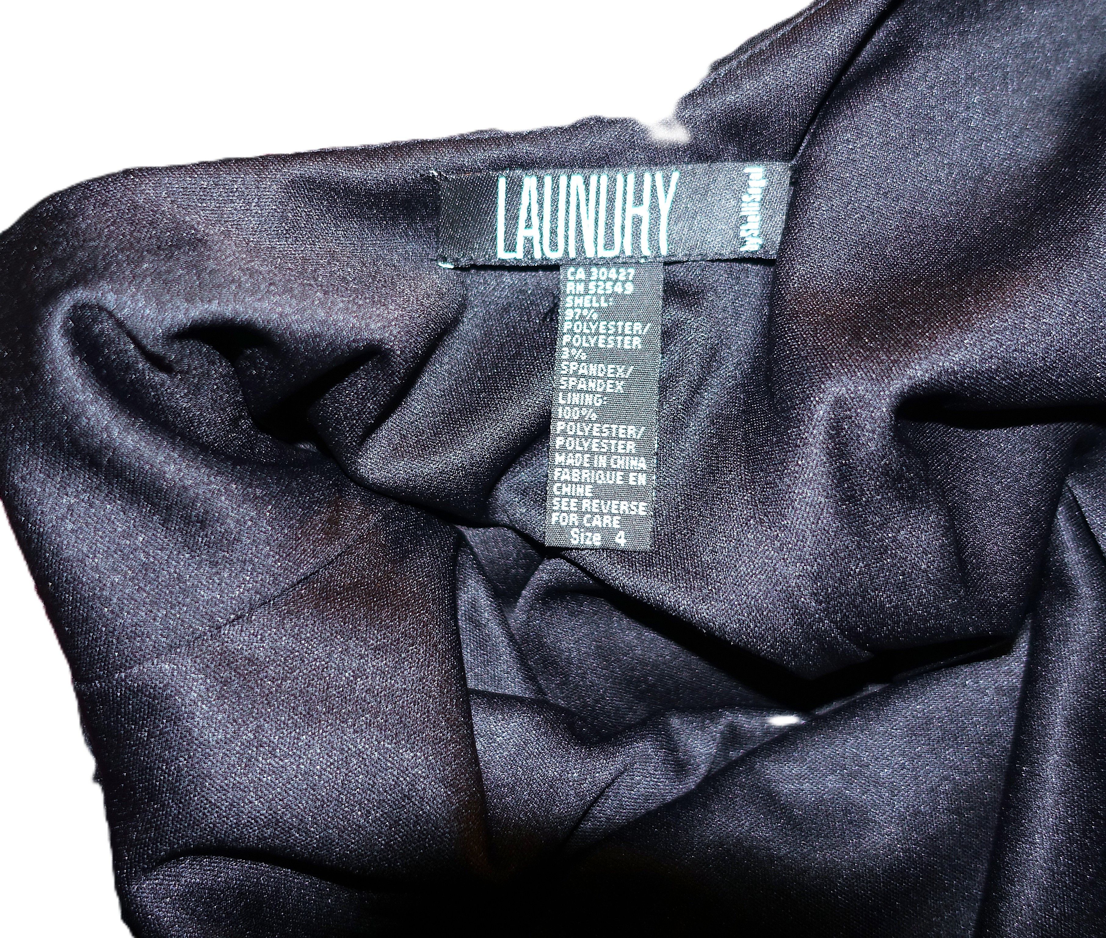 Laundry by Shelli Segal Laundry by Shelli Segal Black Open Back Maxi Dress 4 Size S / US 4 / IT 40 - 7 Thumbnail