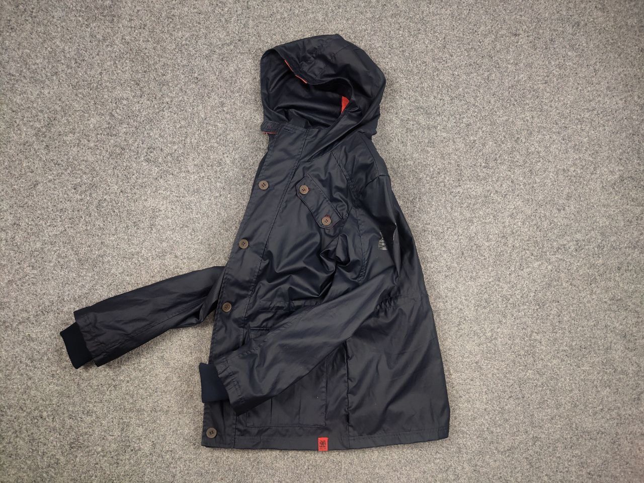 Vintage Mini Cooper Design Waxed Navy Zip Button Pocket Jacket Size US S / EU 44-46 / 1 - 10 Thumbnail