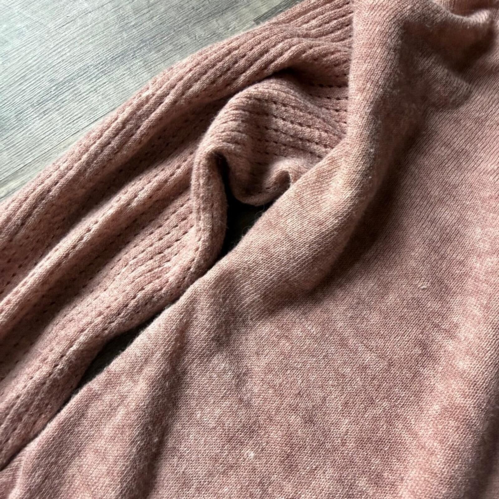 Other Democracy Layered Sharkbite Hem Long Sleeve Knit Sweater Size M / US 6-8 / IT 42-44 - 4 Thumbnail