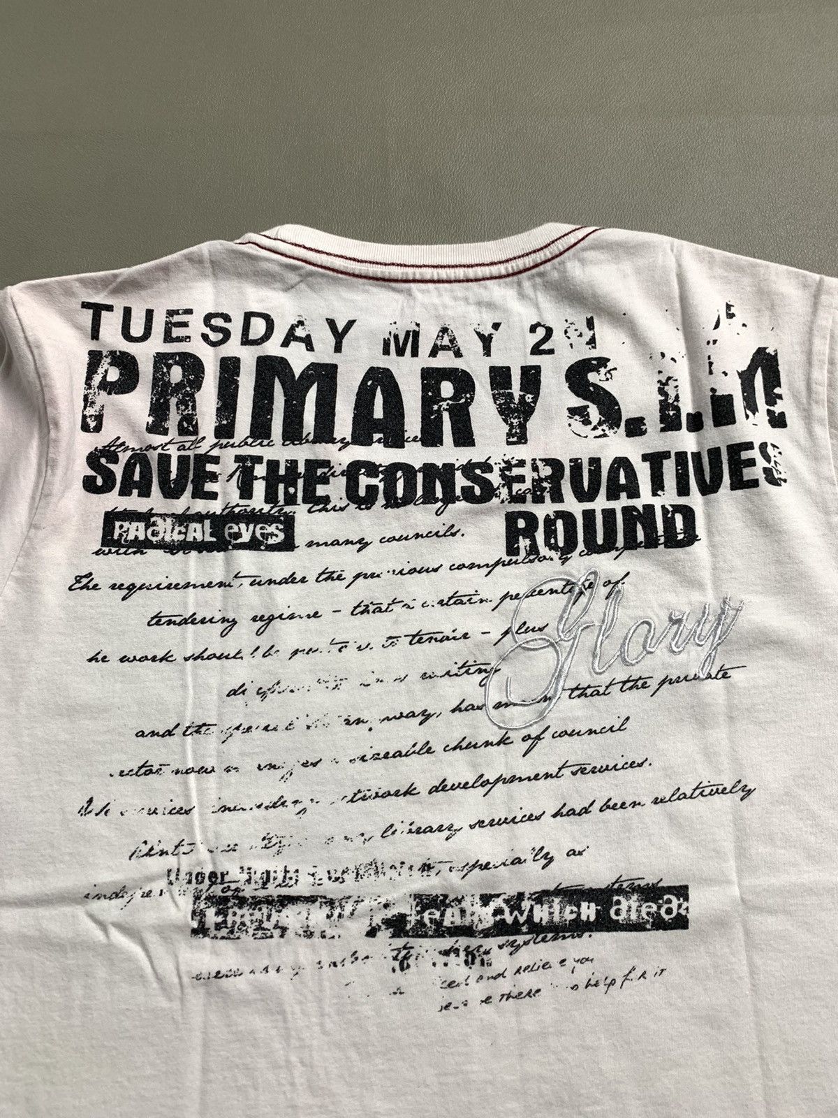 14th Addiction × If Six Was Nine × Japanese Brand Y2K Real Masters Poem Grunge Tshirt Size US M / EU 48-50 / 2 - 4 Thumbnail
