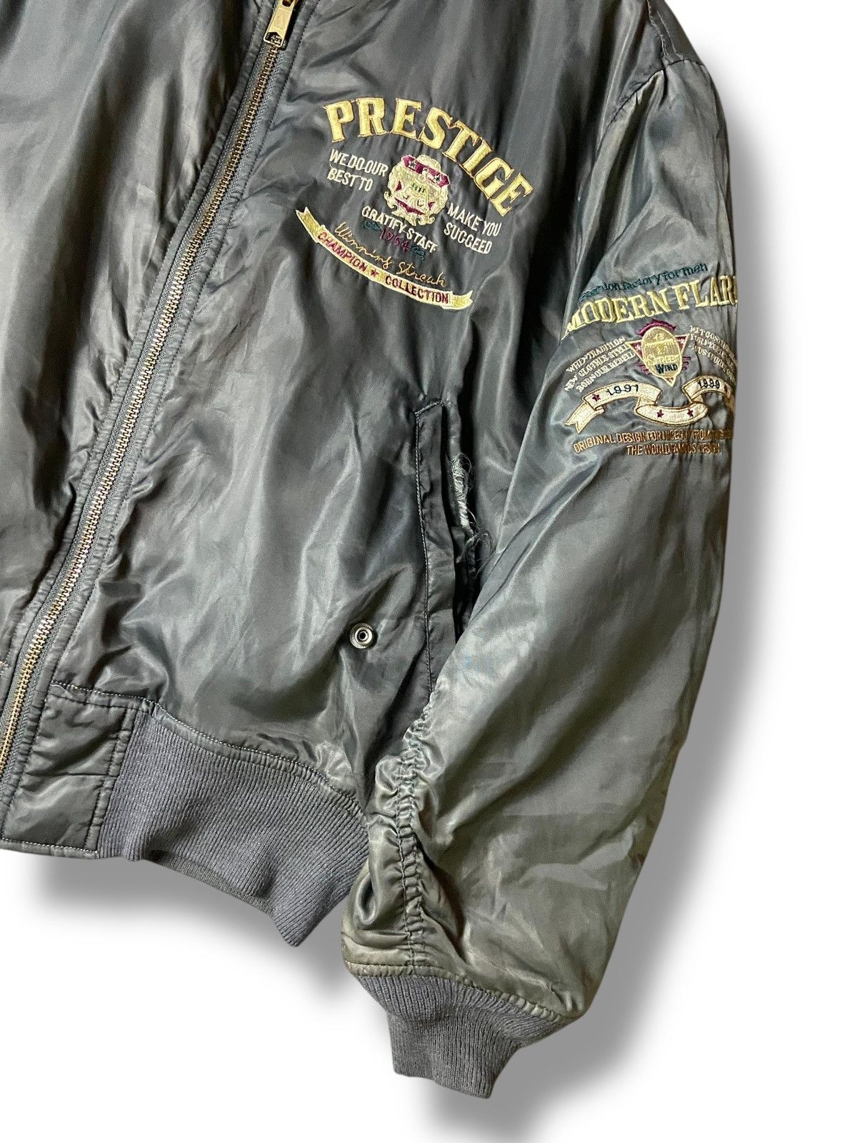 Japanese Brand × Vintage Vintage AIR FORCE Bomber Jacket (131) Size US M / EU 48-50 / 2 - 6 Thumbnail