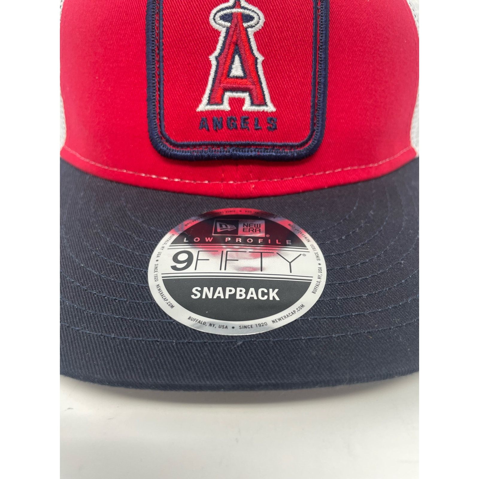 New Era New Era Los Angeles Angels Hat Red 59Fifty Fitted Cap Mens Size ONE SIZE - 4 Thumbnail