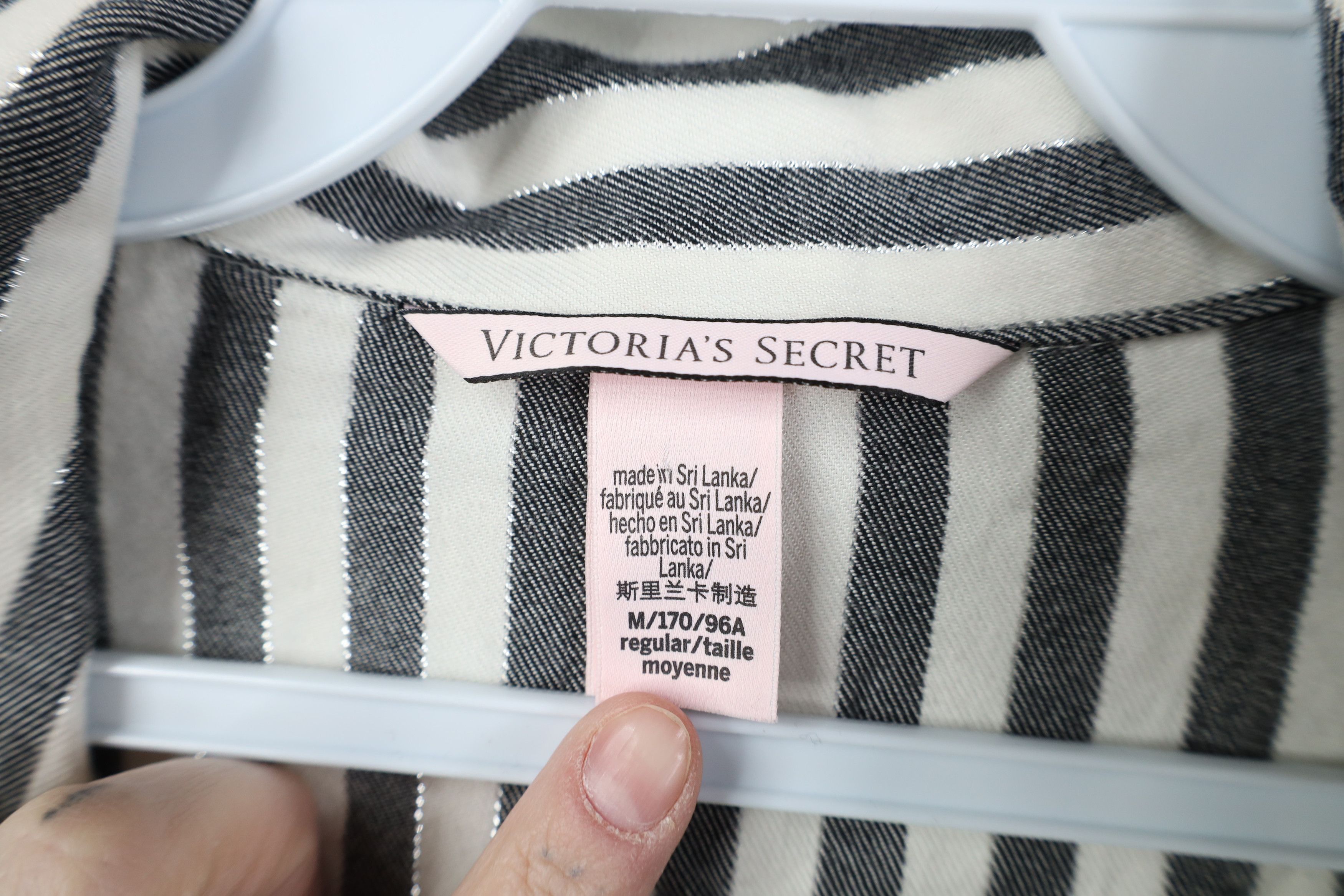 Victoria's Secret Vintage Y2K Victorias Secret Flannel Sleep Button Shirt Size M / US 6-8 / IT 42-44 - 8 Thumbnail