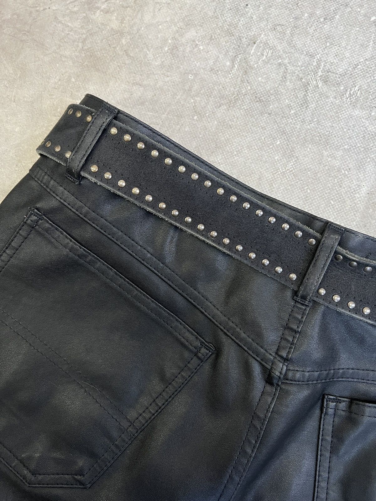 Hysteric Glamour Vintage Studded Leather Belt Punk Biker Style Size ONE SIZE - 12 Thumbnail