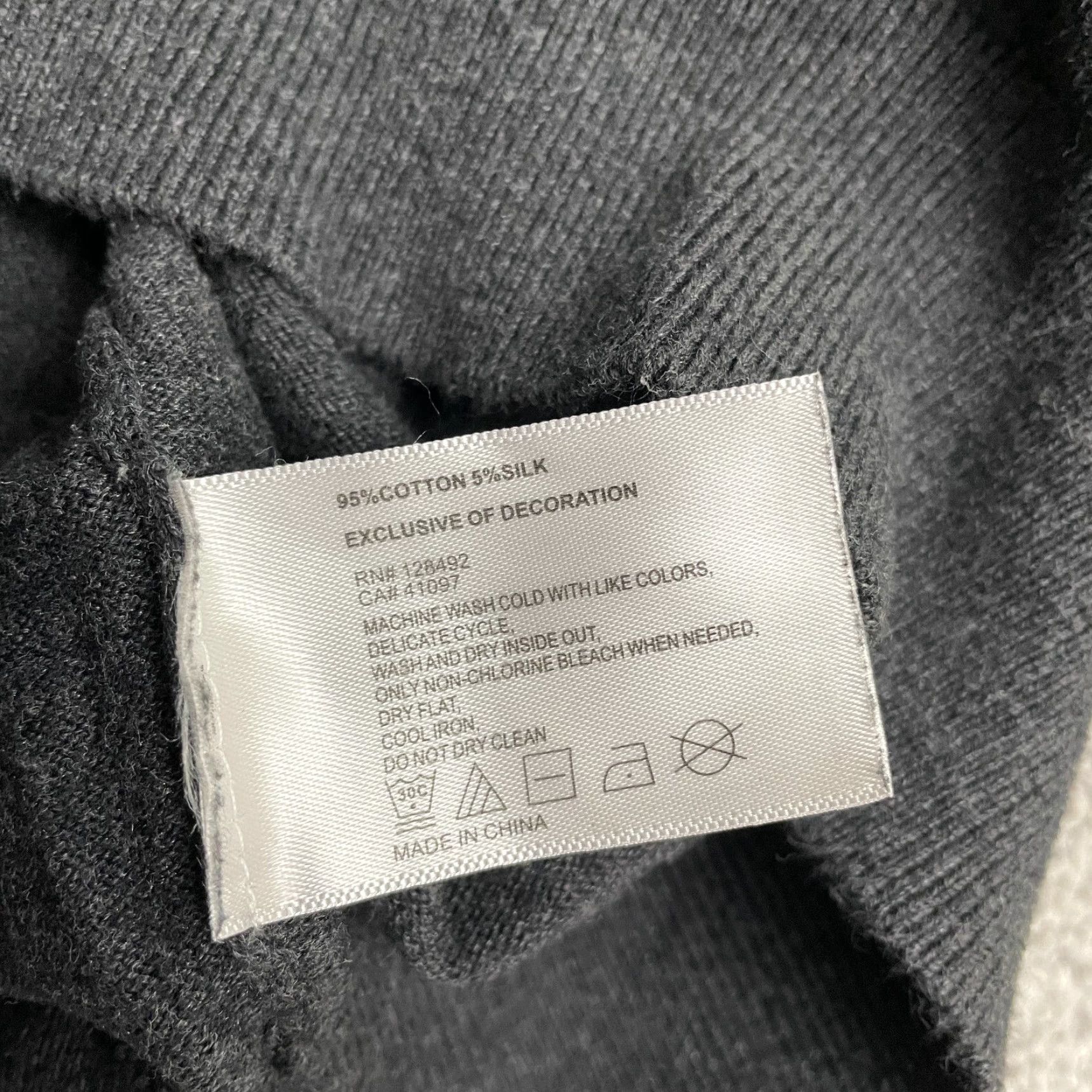 Vintage Greg Norman 1/4 Zip Sweater Vest Mens XL Dark Gray Sleeveless Cotton Silk Golf Size US XL / EU 56 / 4 - 6 Thumbnail
