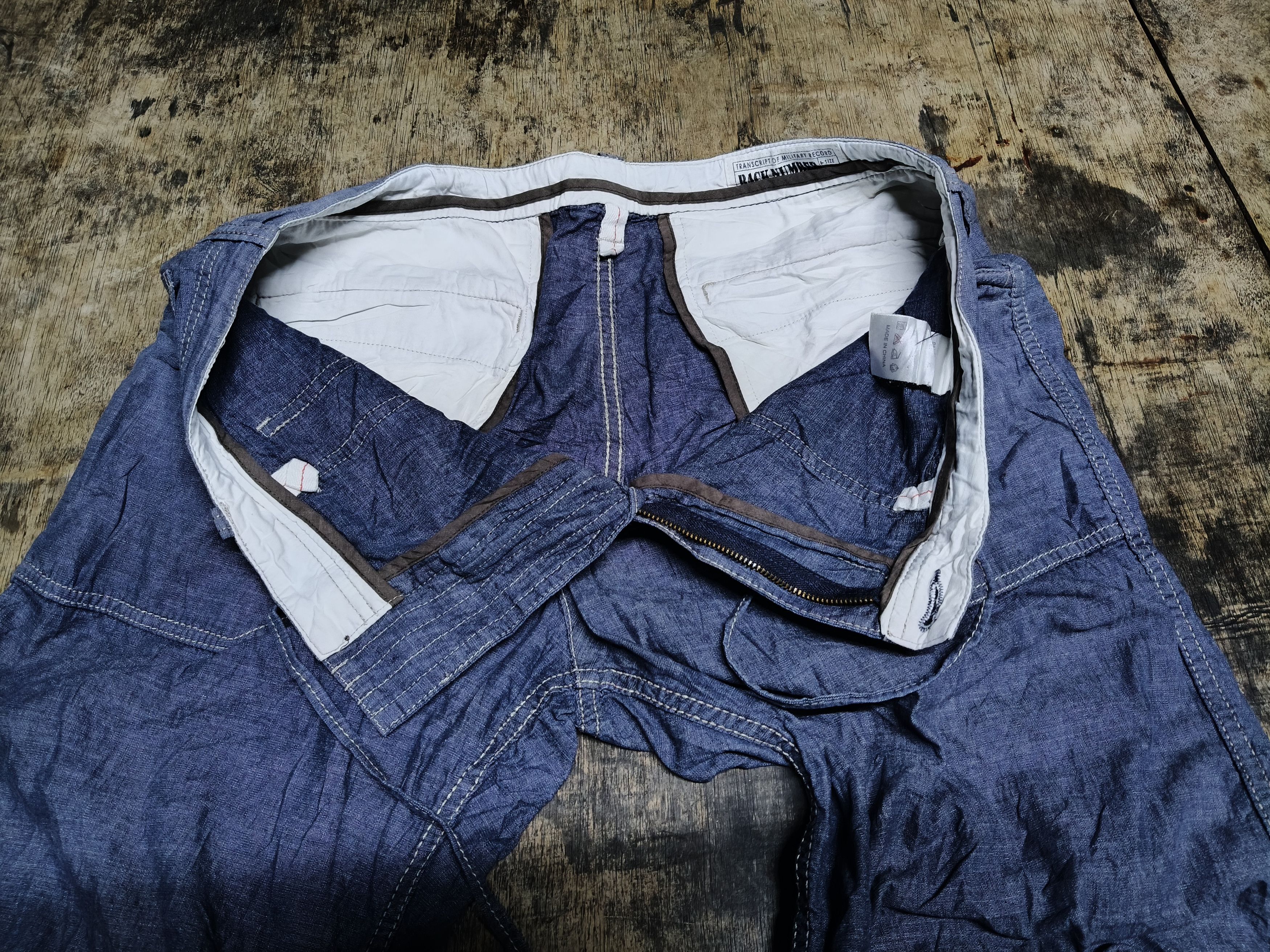 Japanese Brand Back Number Denim Regular pants Style(Soft) Size US 36 / EU 52 - 3 Thumbnail