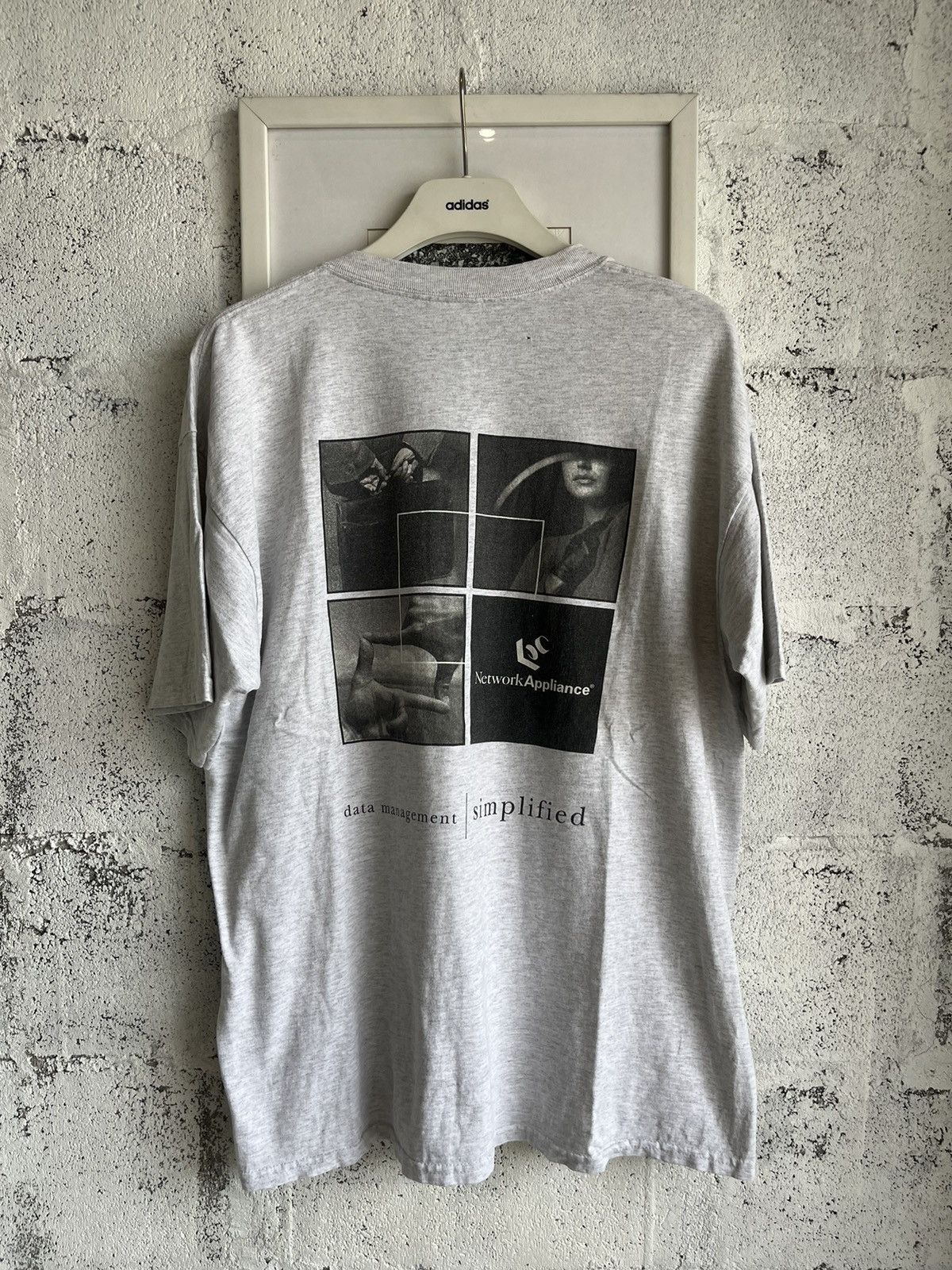 Vintage Vintage Network Appliance data management Ads promo shirt Size US XL / EU 56 / 4 - 3 Thumbnail