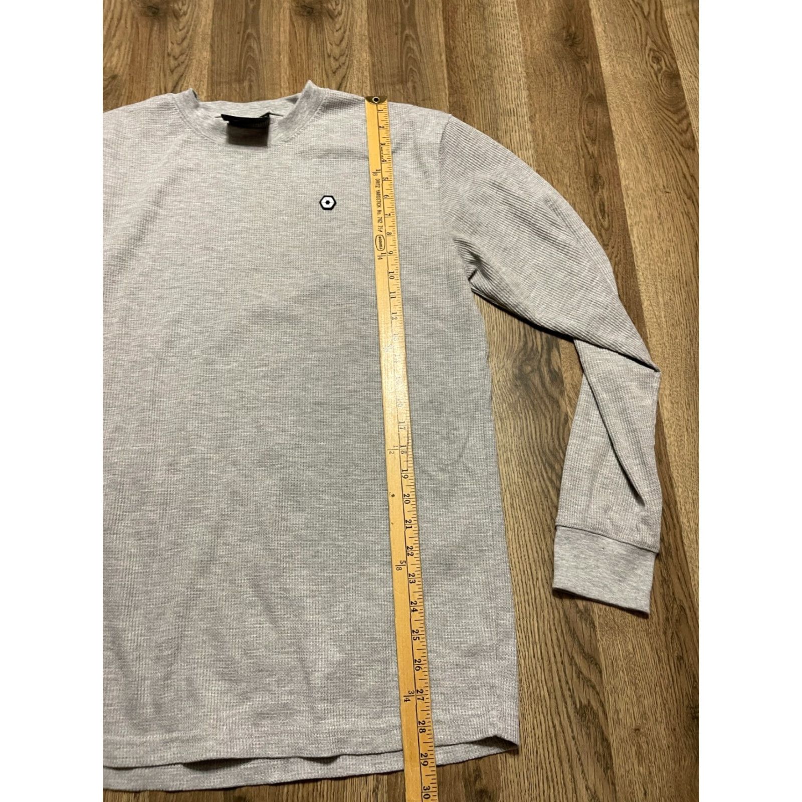 Southpole Southpole Shirt Mens XL Gray Long Sleeve Logo Crew Neck Shirt Size XL / US 12-14 / IT 48-50 - 7 Thumbnail