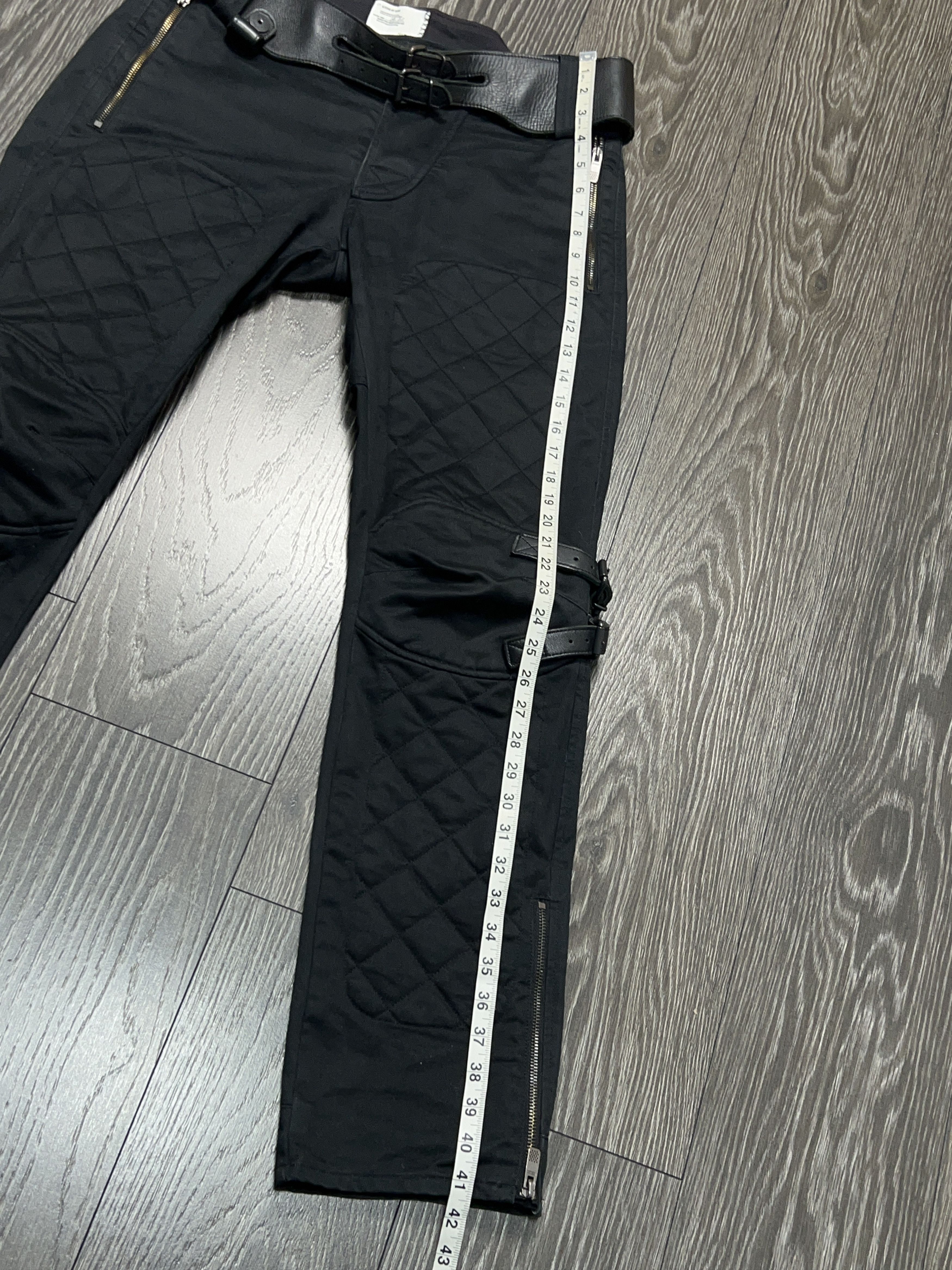 G-Star RARE NY RAW Special Edition Quilted Pants Biker Moto Style Size US 32 / EU 48 - 22 Thumbnail