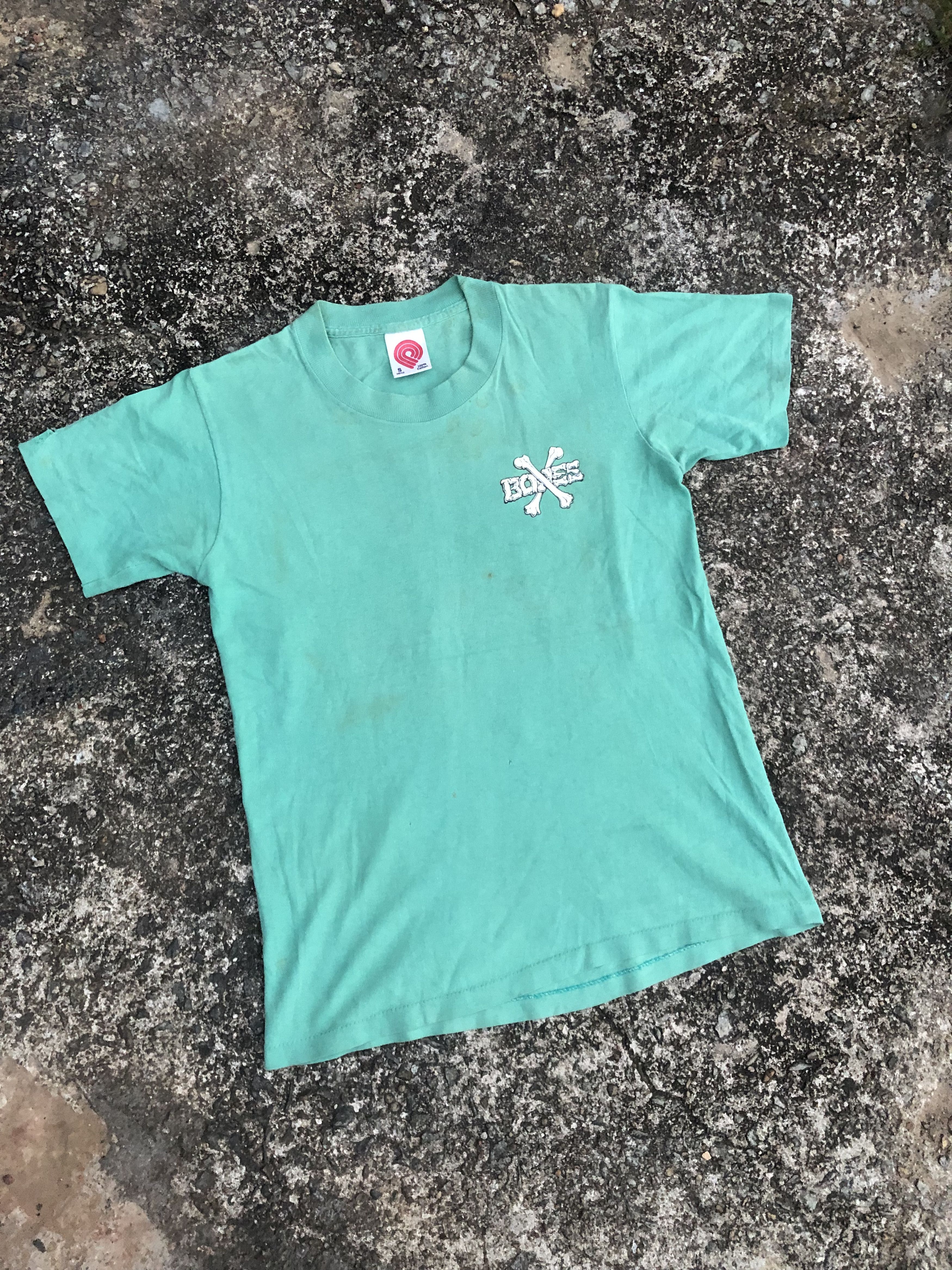 Powell Peralta 🔥Vintage 90s POWELL PERALTA BONES Ripped Distressed T-Shirt Size US S / EU 44-46 / 1 - 2 Thumbnail