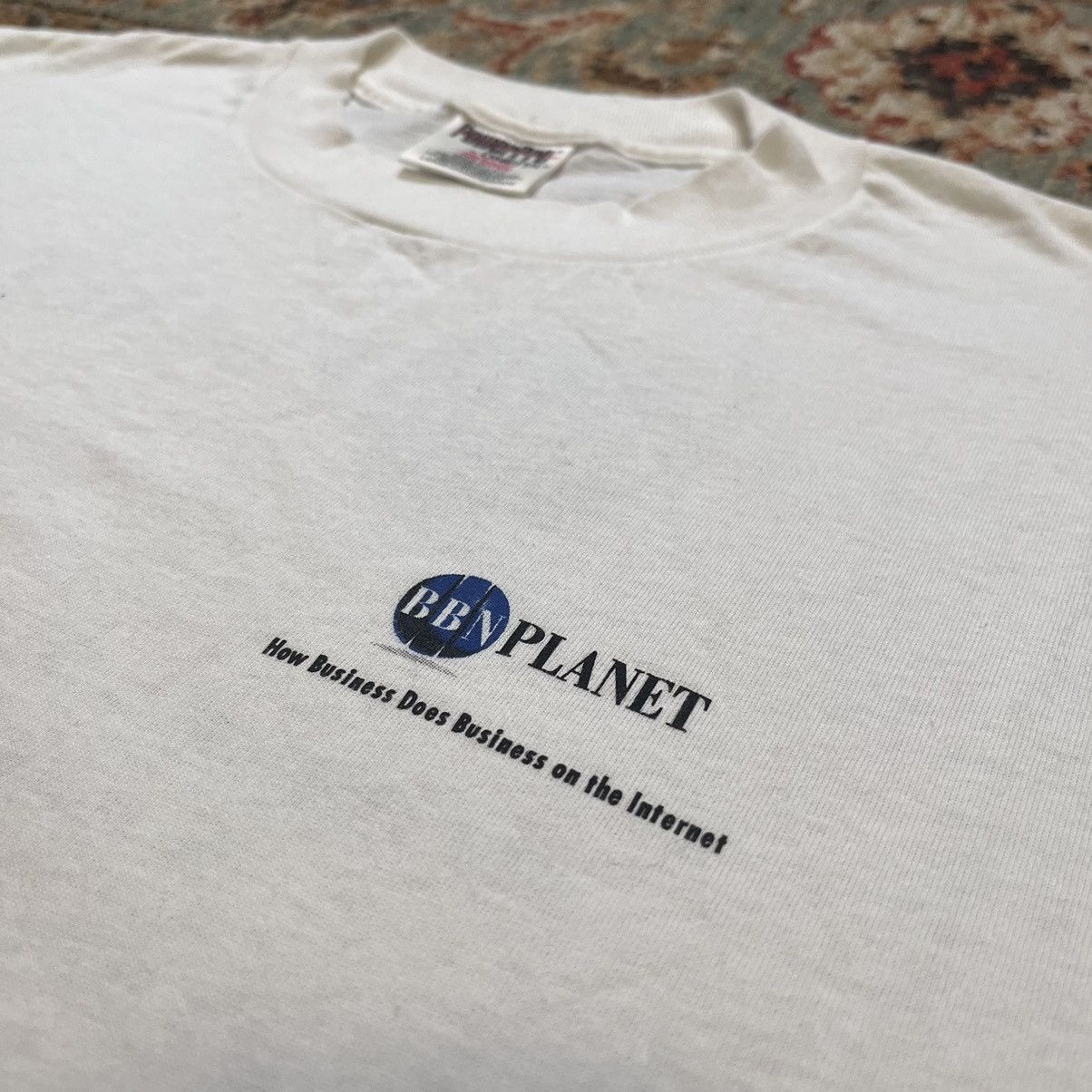 Vintage Vintage Computer Internet Y2K Tech IT BBN Intranet XL Shirt Size US XL / EU 56 / 4 - 4 Thumbnail