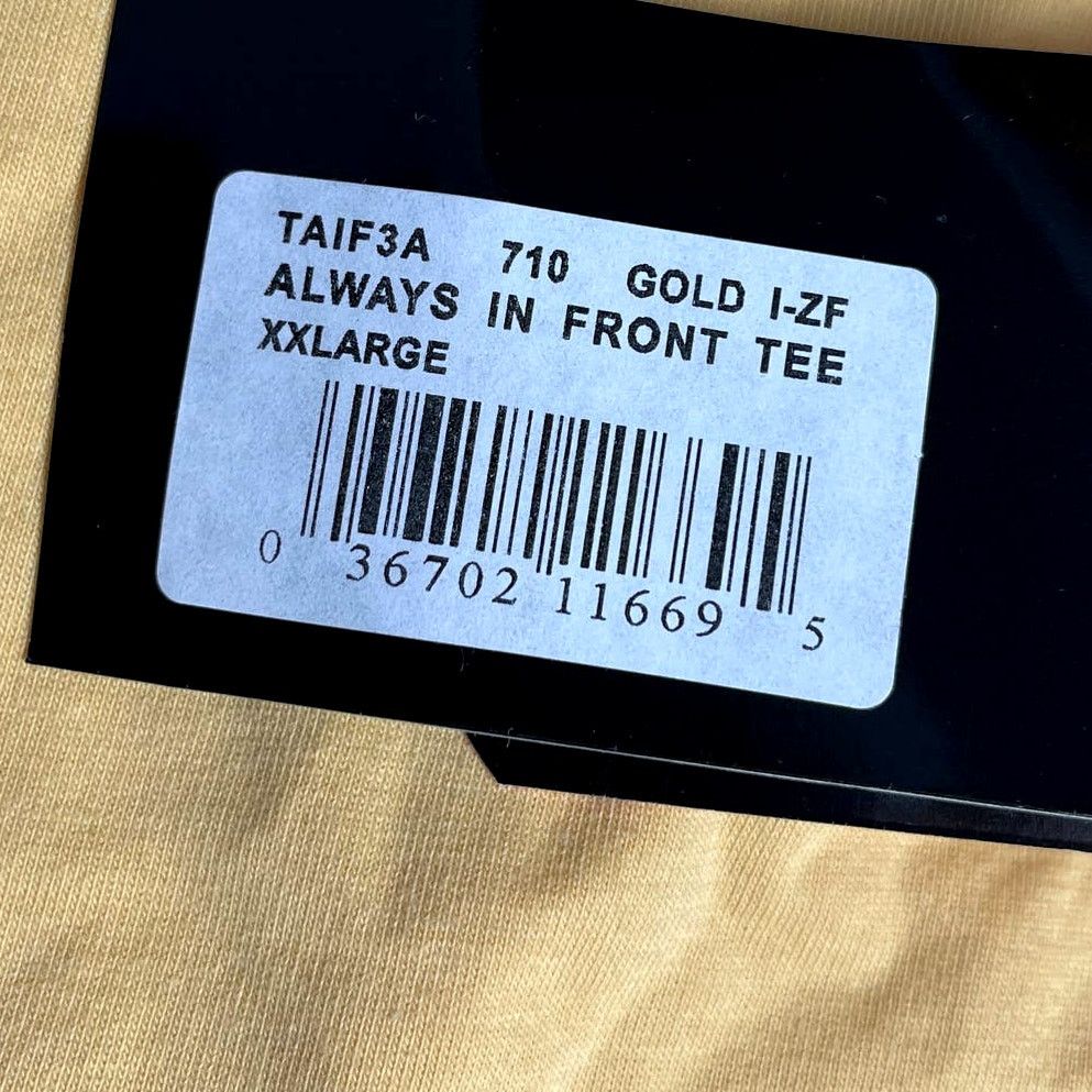 Other TYR ALWAYS IN FRONT Tshirt Tee Short Sleeve Gold - XXL - $40 Size US XXL / EU 58 / 5 - 4 Thumbnail