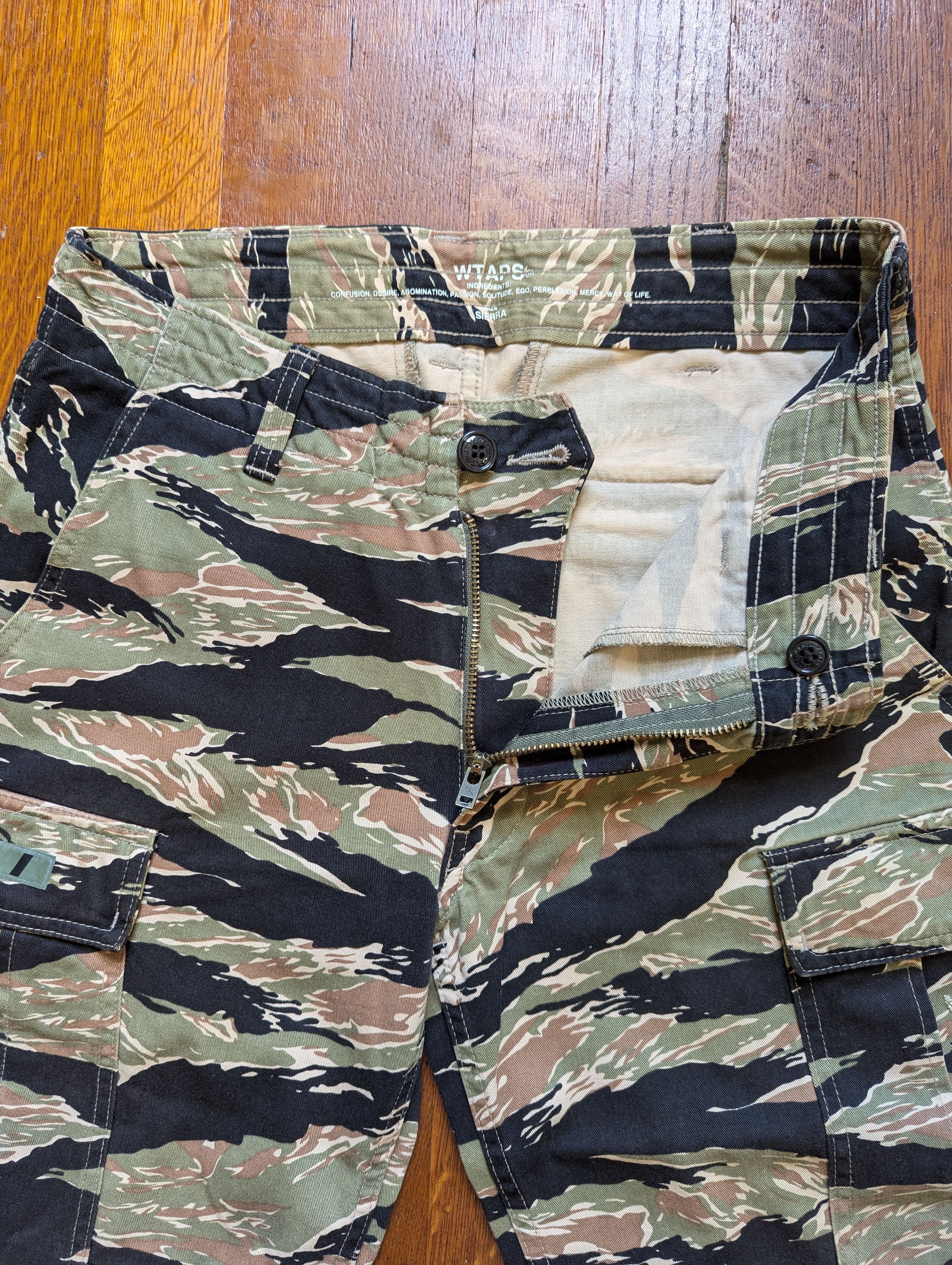 Wtaps Wtaps Jungle Chopped Cargo Shorts Size US 33 - 10 Thumbnail