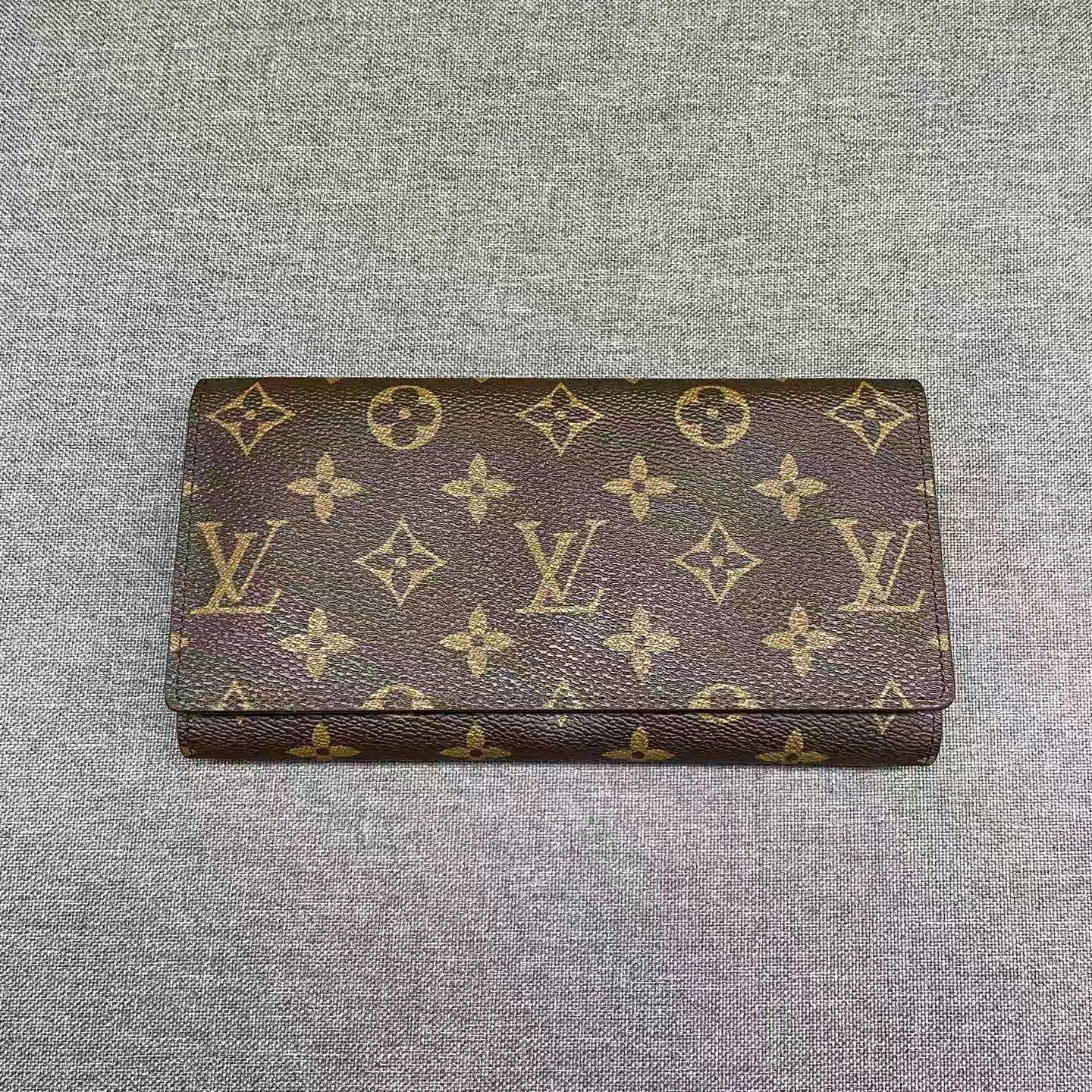 Louis Vuitton Louis Vuitton Monogram Long Bifold Wallet K15 Size ONE SIZE - 2 Thumbnail