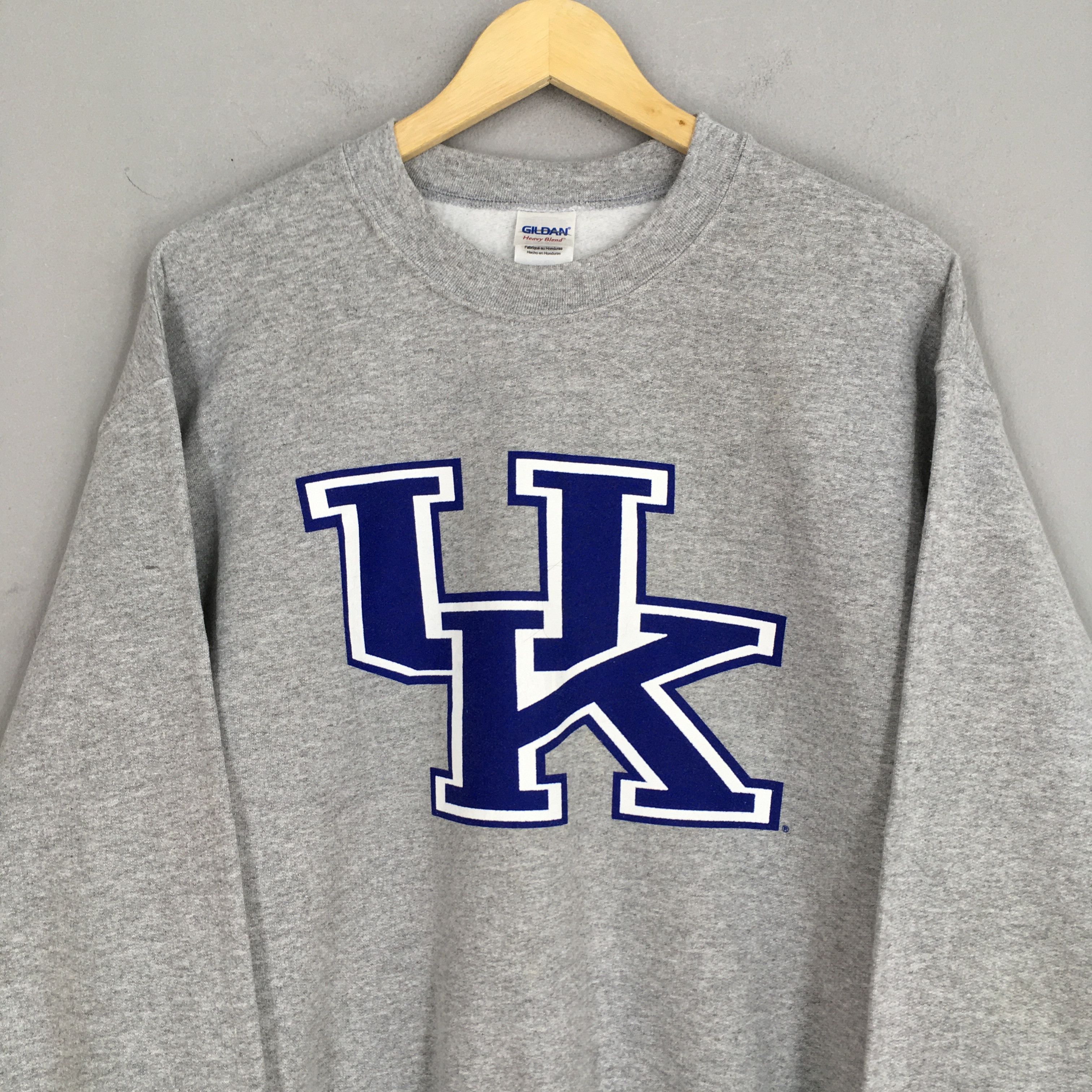NCAA × Vintage Vintage University of Kansas KU Ncaa Gray Sweatshirt Medium Size US M / EU 48-50 / 2 - 2 Thumbnail