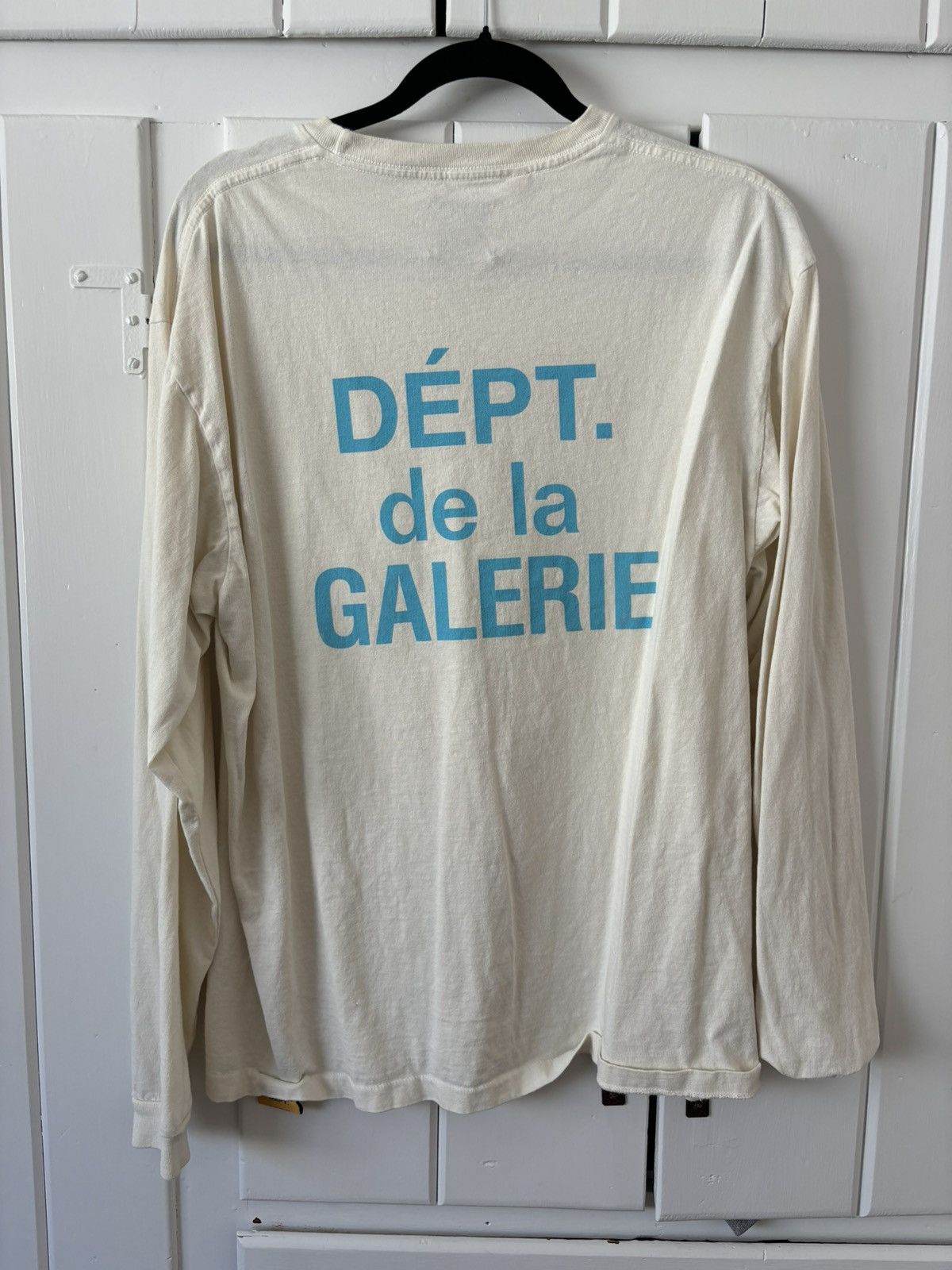 Gallery Dept. Gallery Dept French Logo Cream L/S Size US L / EU 52-54 / 3 - 4 Thumbnail