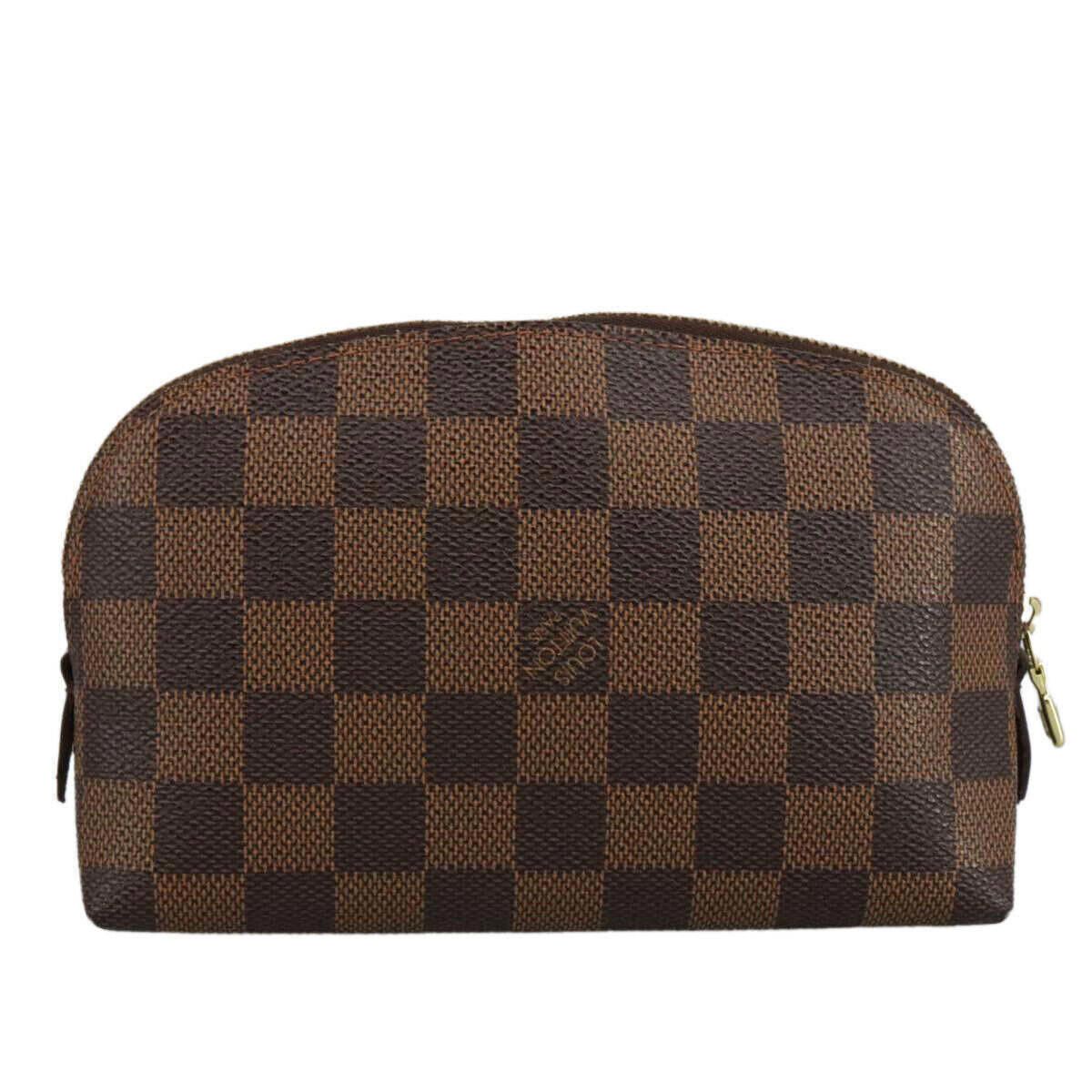 Louis Vuitton Louis Vuitton Damier Ebene Cosmetic Pouch CA1021 Size ONE SIZE - 3 Thumbnail
