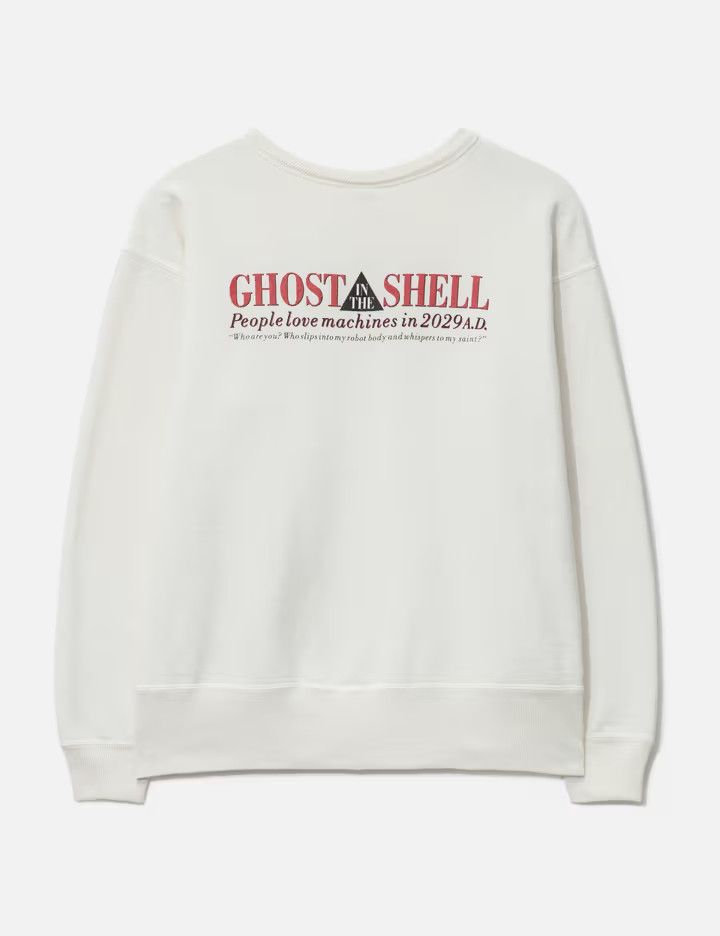 Saint Michael o1h1sh10525 Graphic Sweatshirt in White Size US XL / EU 56 / 4 - 2 Thumbnail