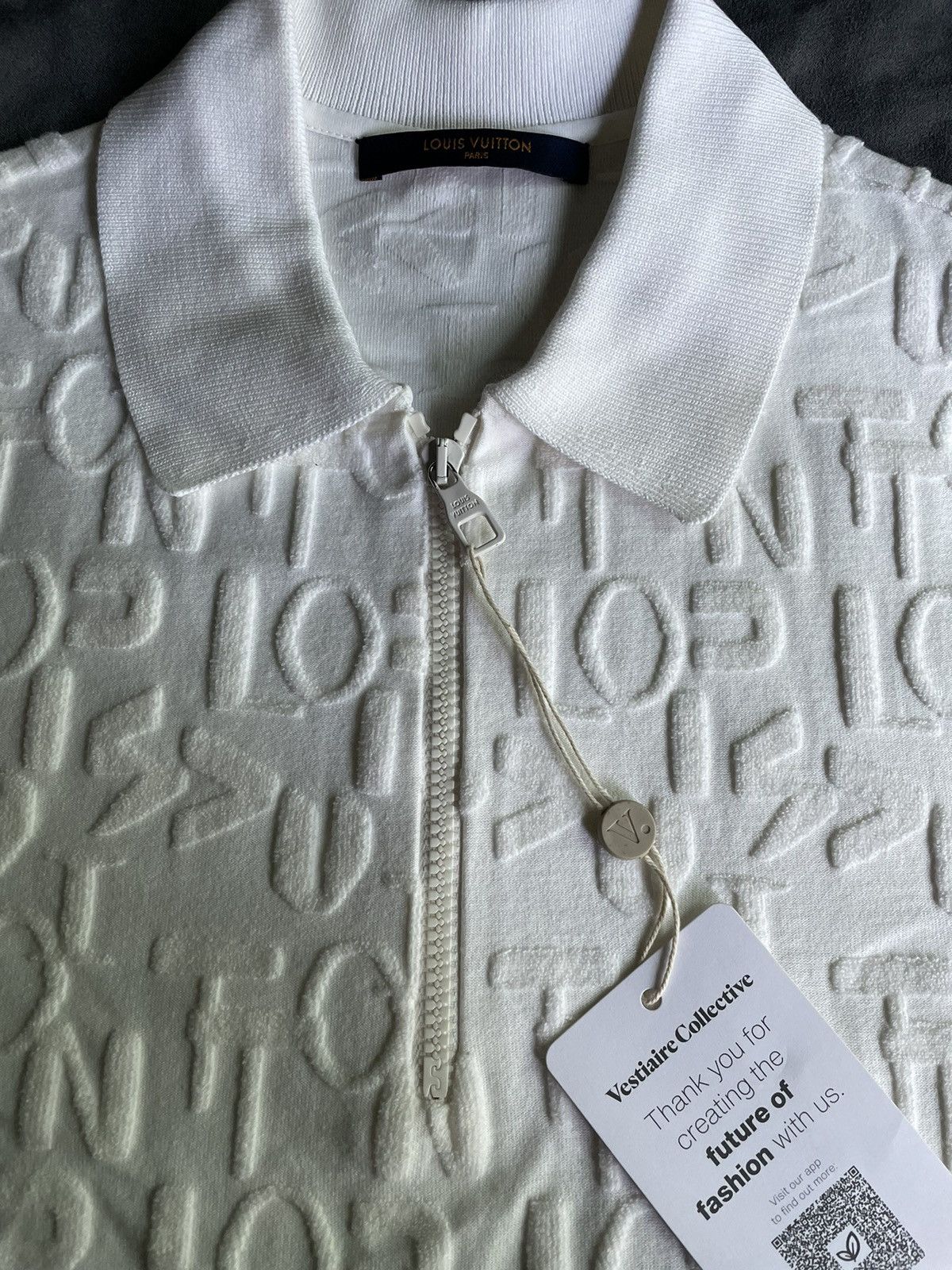 Louis Vuitton Louis Vuitton Terry Cloth Logo Shirt Size US M / EU 48-50 / 2 - 3 Thumbnail