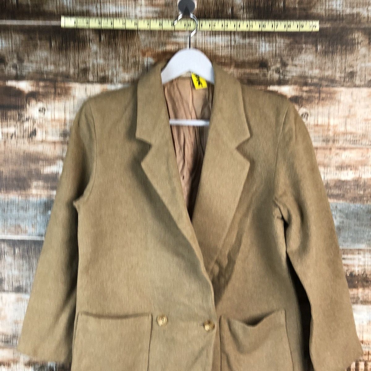 Calvin Klein Calvin Klein Brown vintage blazer #A2195 Size US S / EU 44-46 / 1 - 2 Thumbnail