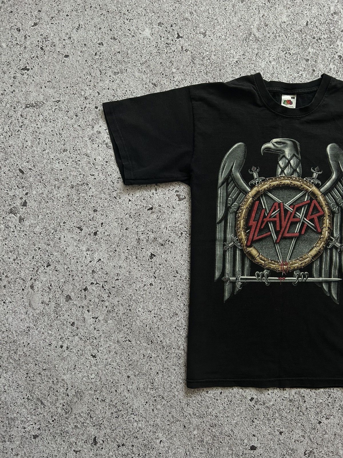 Slayer × Vintage Vintage Band Rock Slayer 2009 Black T-Shirt Size US S / EU 44-46 / 1 - 3 Thumbnail