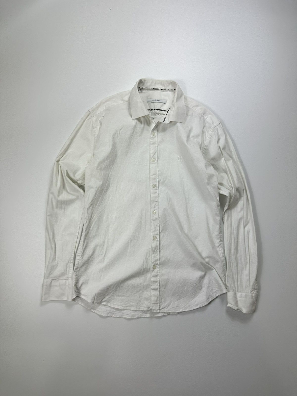 Givenchy Givenchy Dress Shirt Logo Size US XL / EU 56 / 4 - 1 Thumbnail