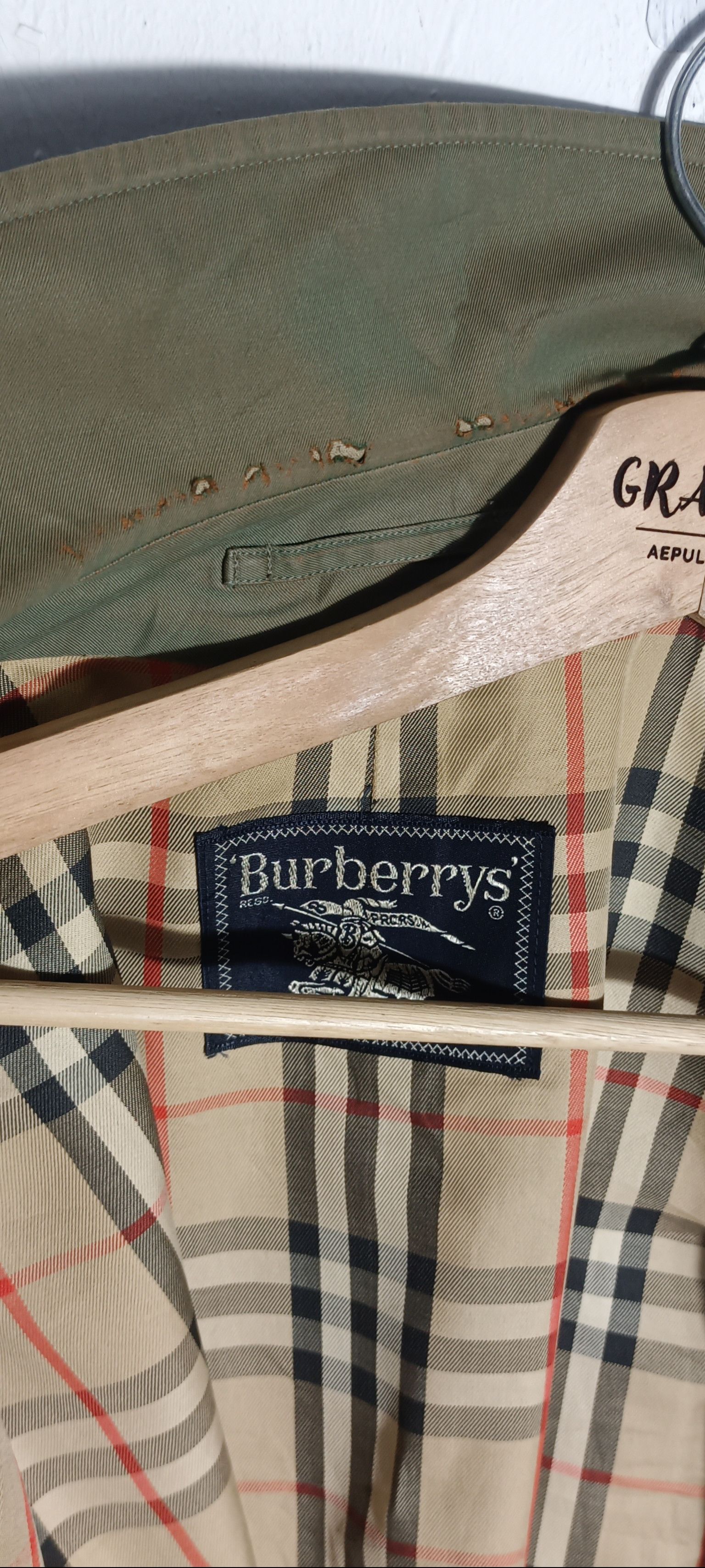 Burberry Vintage 90s💥Burberry Nova Check Trench Coat Size US M / EU 48-50 / 2 - 13 Thumbnail