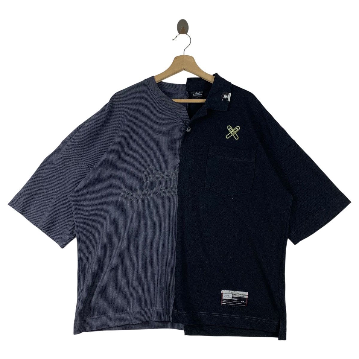 Japanese Brand × Maison MIHARA YASUHIRO MIHARAYASUHIRO reconstructed polo and tshirt tee Size US L / EU 52-54 / 3 - 1 Thumbnail