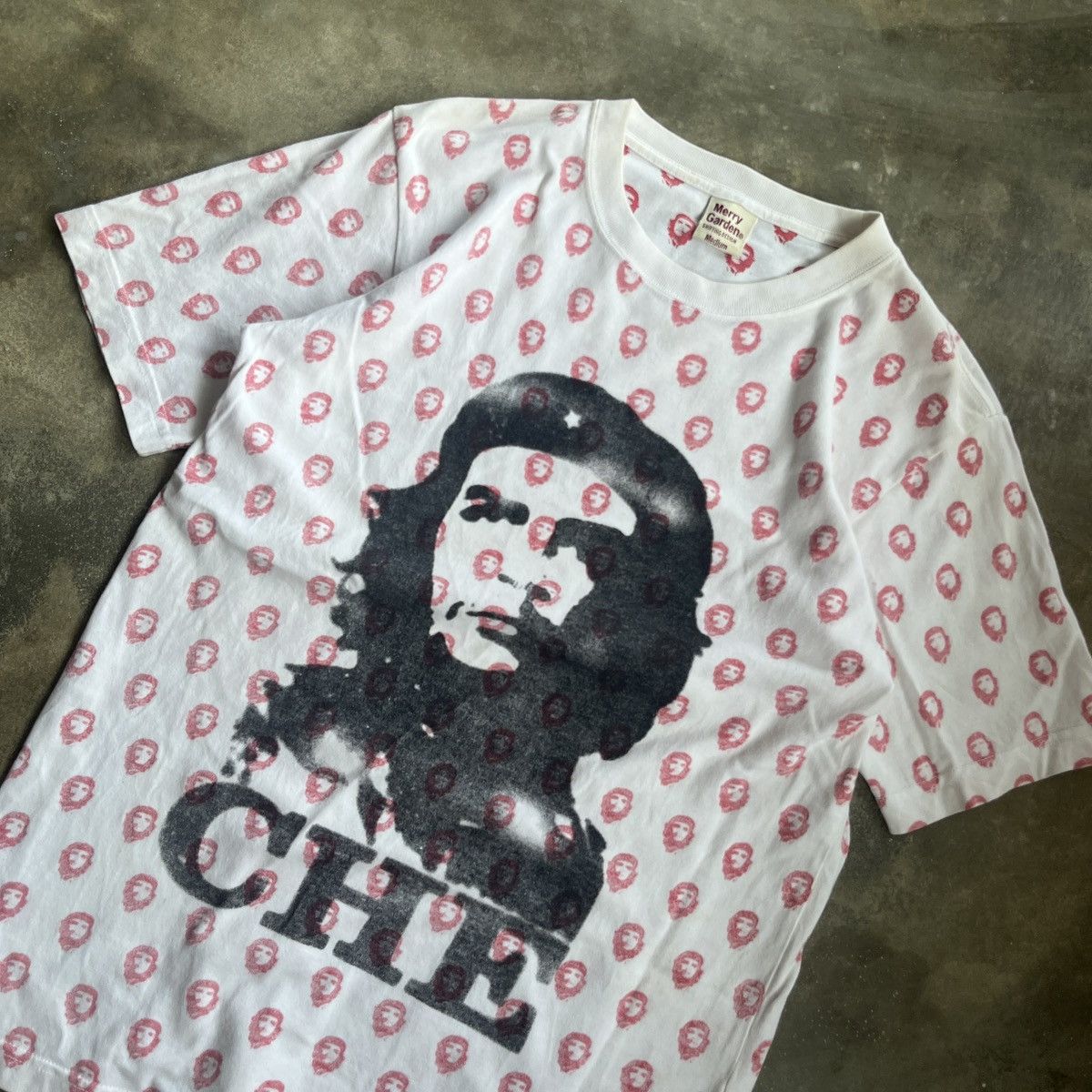 Vintage T-Shirt Rare Vintage Che Guevara Monogram Iconic Big Face Size US M / EU 48-50 / 2 - 1 Thumbnail