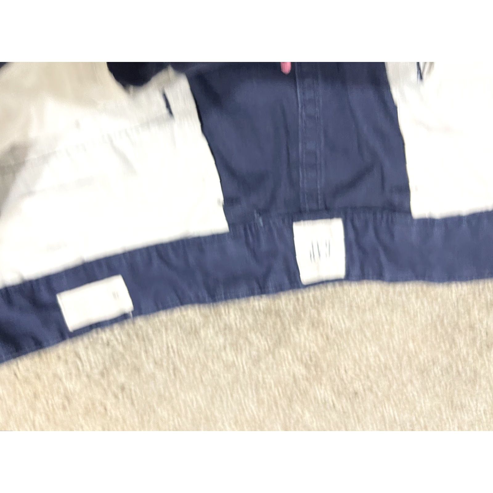 Gap Gap Shorts 38 Navy Blue Pink Flamingo Flat Front 100% Cotton Mens Size US 38 / EU 54 - 3 Thumbnail