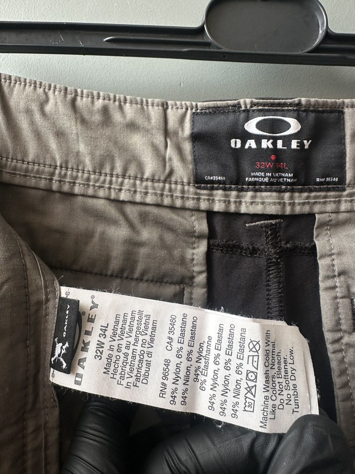 Oakley OAKLEY Logo Nylon Hikking Outdoor Pants Gorpcore 32 Size US 32 / EU 48 - 4 Thumbnail