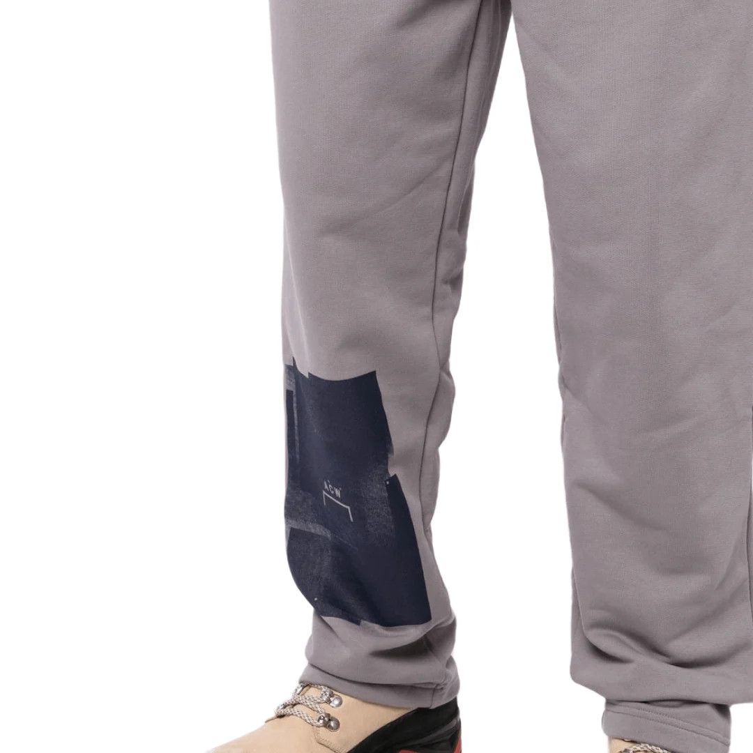 A-COLD-WALL* o1mle0424 Brutalist Logo Print Track Pant in Slate Size US 36 / EU 52 - 4 Thumbnail