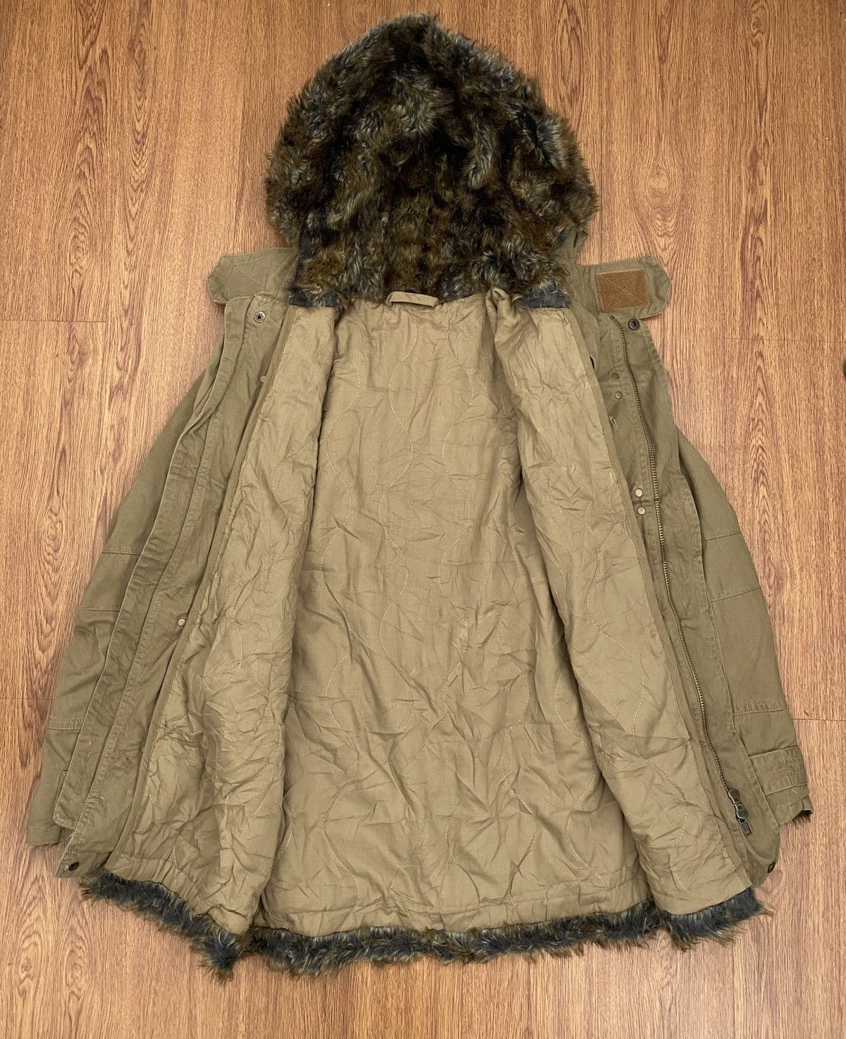 If Six Was Nine × Japanese Brand × Le Grande Bleu (L.G.B.) Egoist fur parkas jacket Size US L / EU 52-54 / 3 - 3 Thumbnail