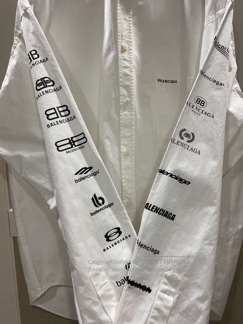 Balenciaga Balenciaga Shirt Size US XXS / EU 40 - 8 Thumbnail
