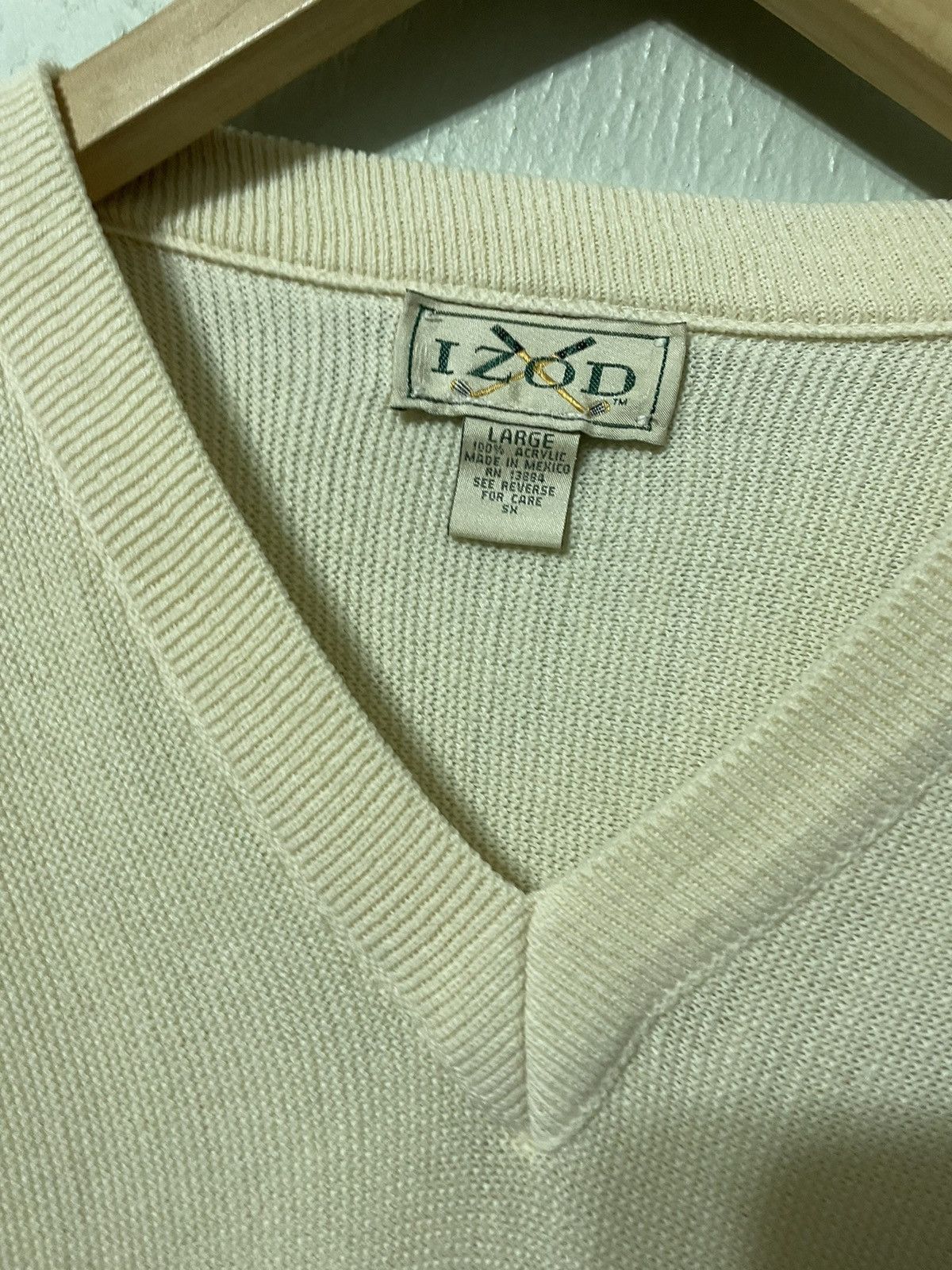 Vintage Vintage Oversized 1980s Golf Knit Sweater Size US XXL / EU 58 / 5 - 1 Thumbnail