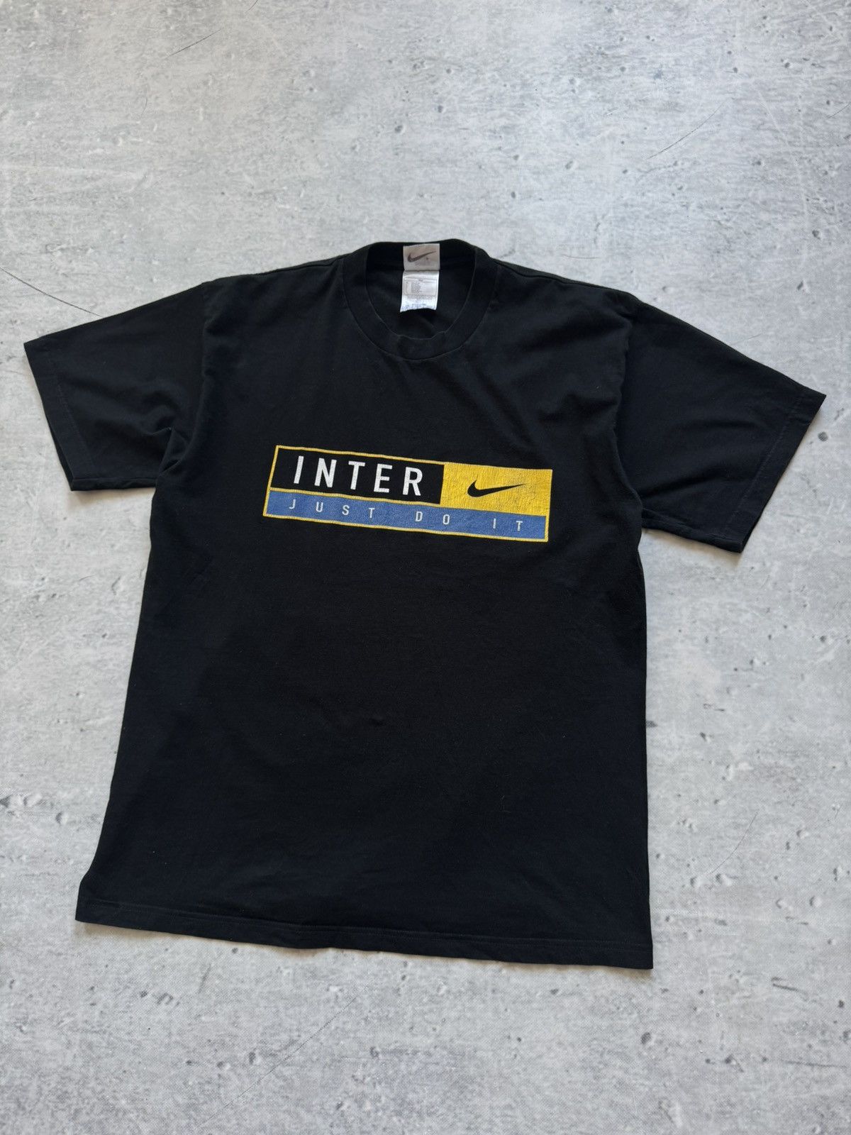 Nike Nike Inter vintage 90s just do it tee Size US M / EU 48-50 / 2 - 1 Thumbnail
